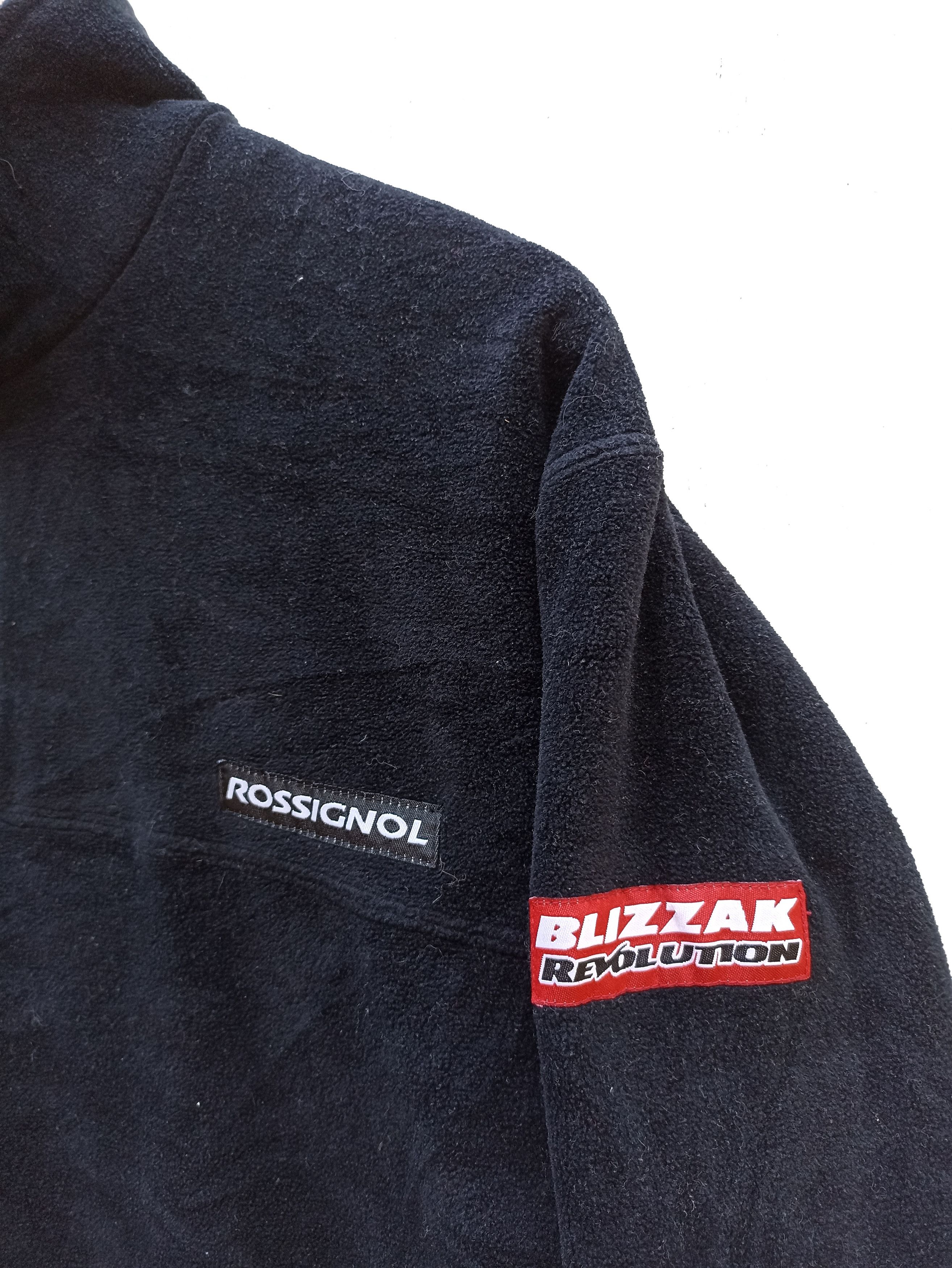 Japanese Brand Rossignol Fleece Blizzak Revolution sweater jacket Size US L / EU 52-54 / 3 - 3 Thumbnail