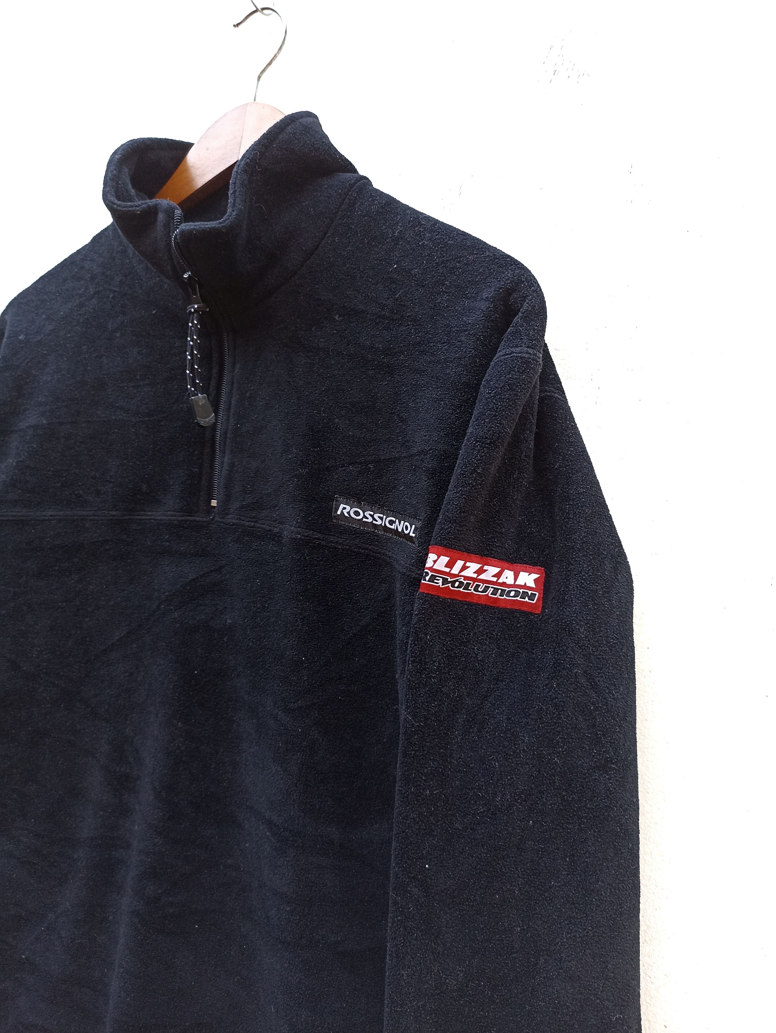Japanese Brand Rossignol Fleece Blizzak Revolution sweater jacket Size US L / EU 52-54 / 3 - 6 Thumbnail