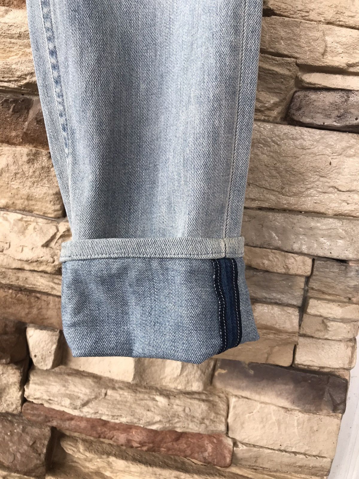 Vintage Flare Bayflow Slim Skinny Distressed Jeans japanese brand Size US 31 - 12 Thumbnail