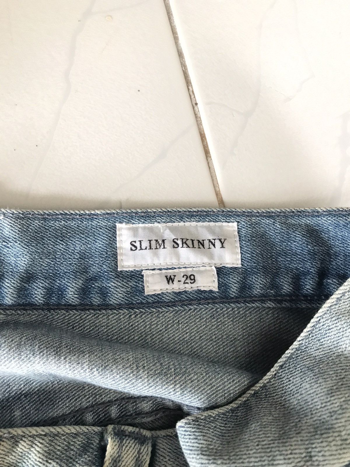 Vintage Flare Bayflow Slim Skinny Distressed Jeans japanese brand Size US 31 - 13 Thumbnail