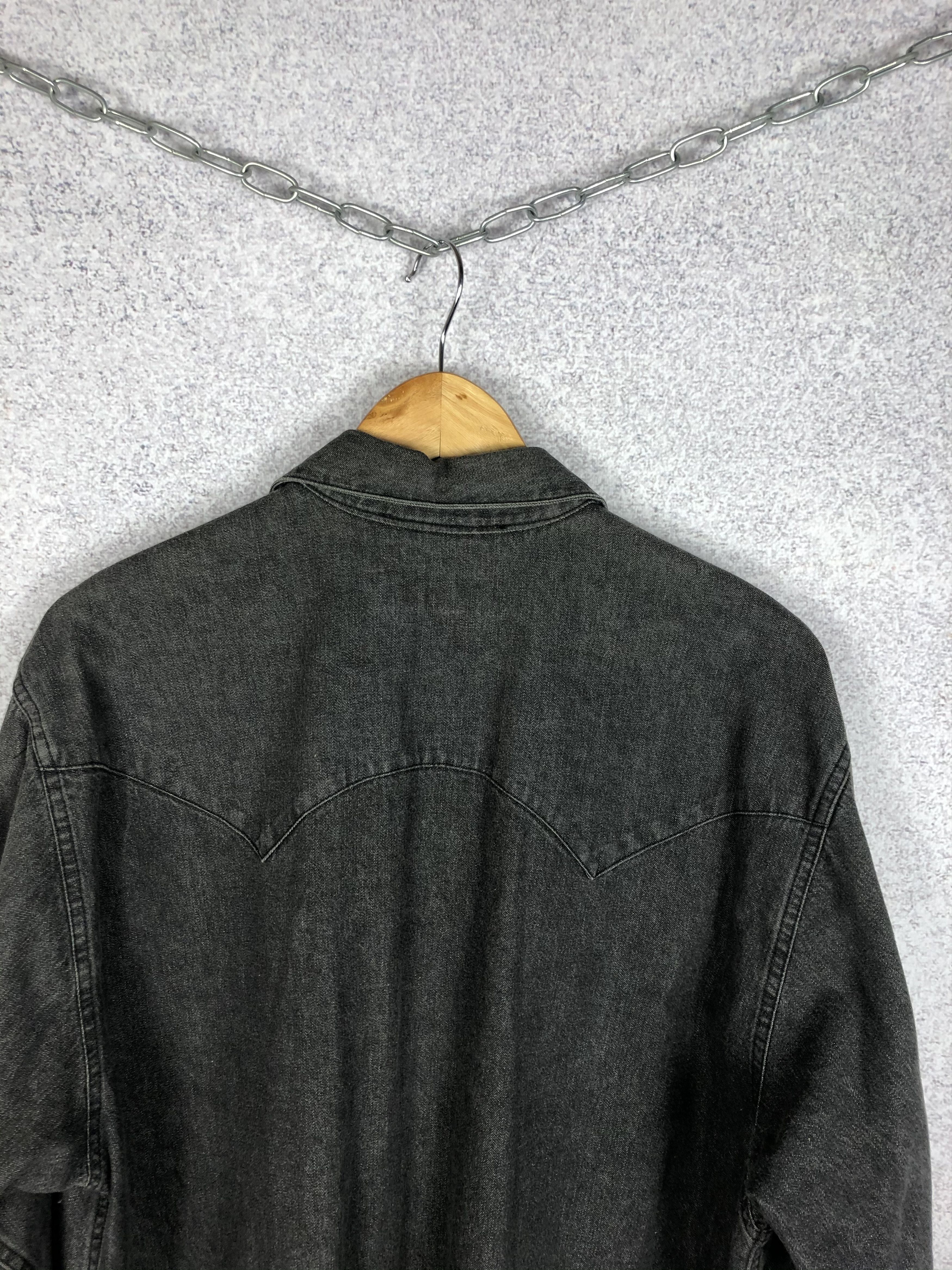 Japanese Brand × Lee × Vintage Vintage Lee Denim long sleeve Shirt button up Size US M / EU 48-50 / 2 - 3 Thumbnail
