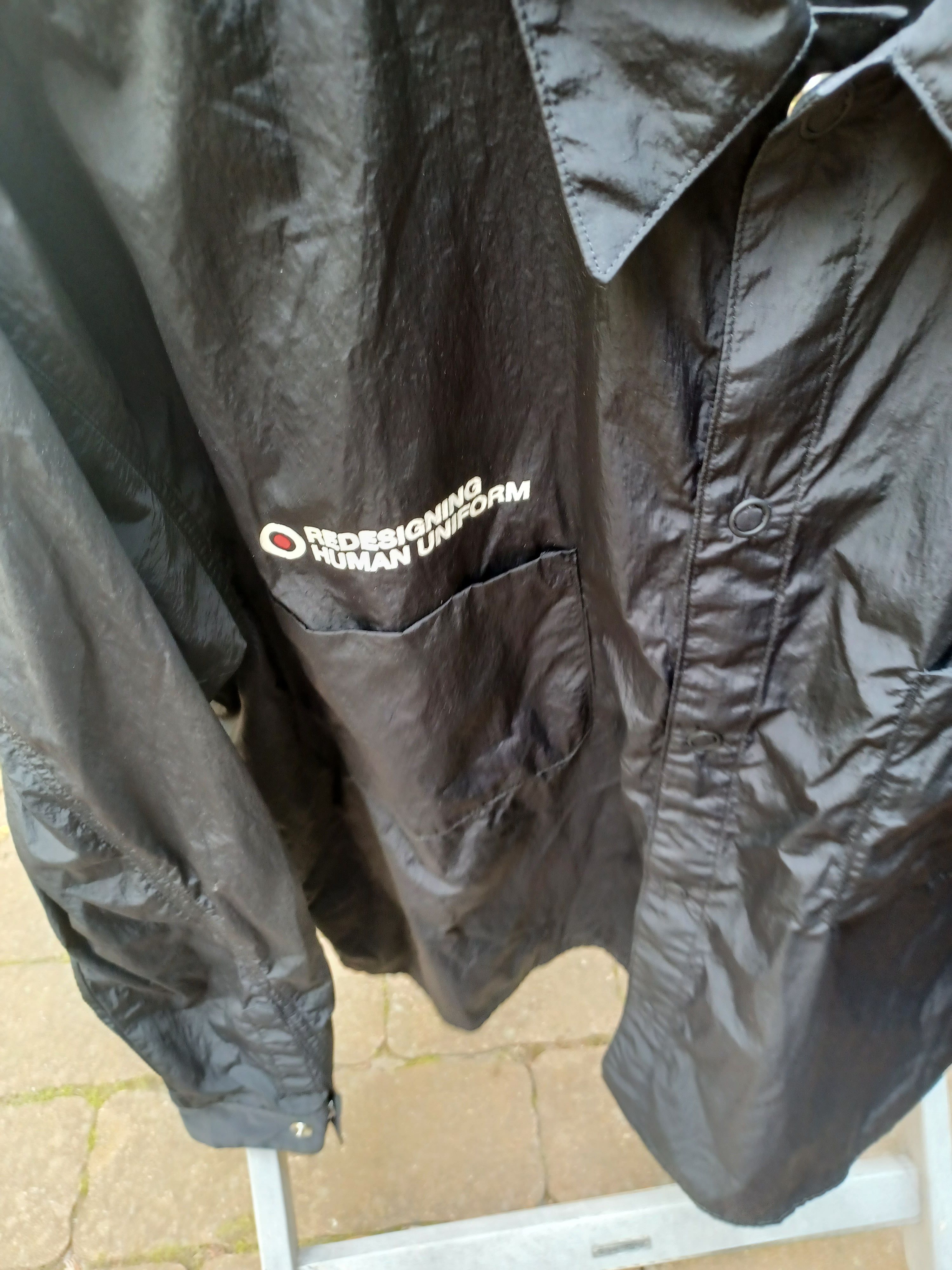 Rhude Rhuigi x Zara L nylon overshirt black light jacket Size US L / EU 52-54 / 3 - 5 Thumbnail