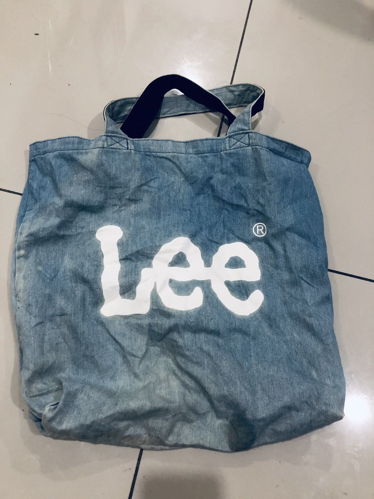 Tote bag x LEE