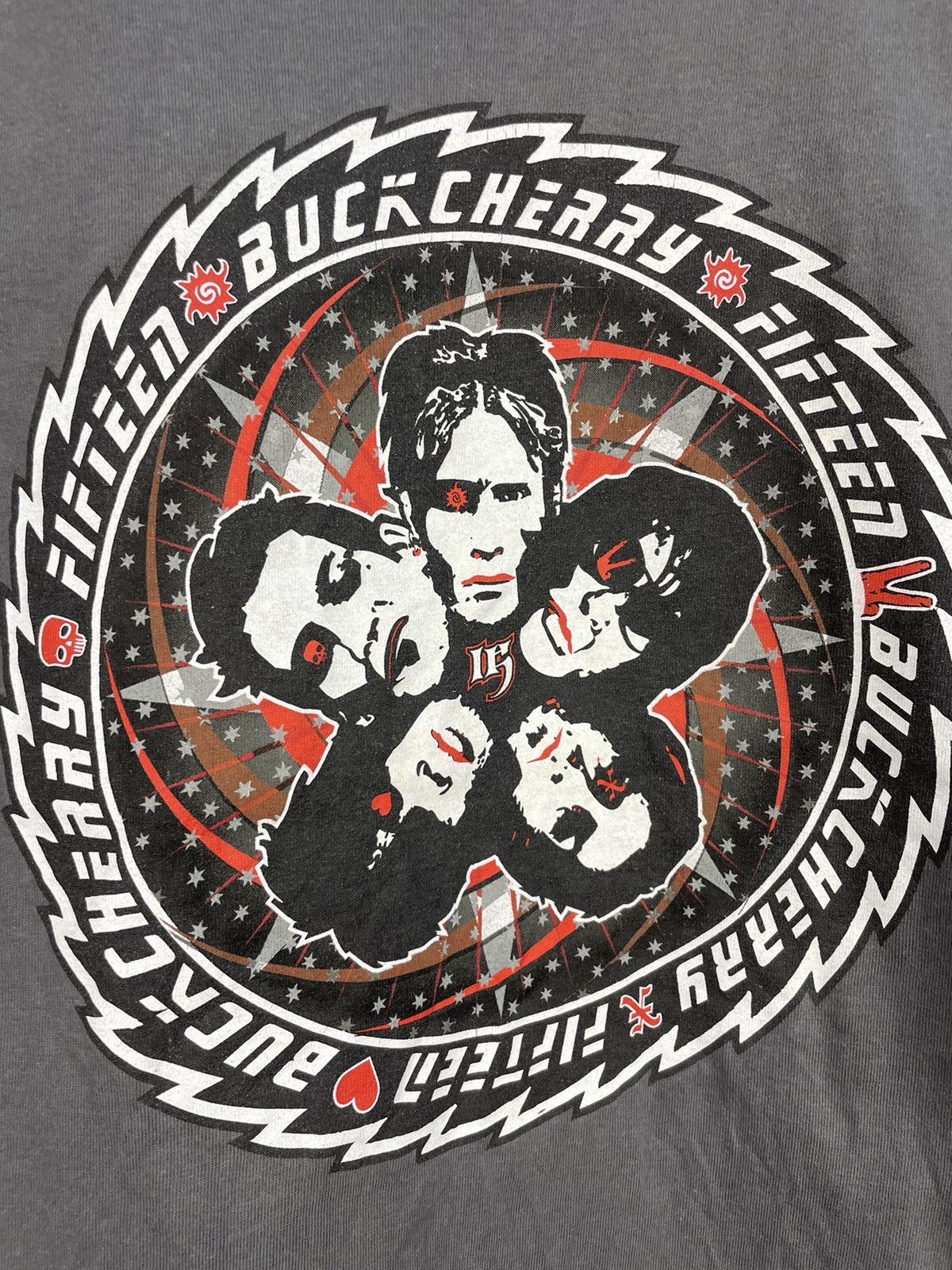 Band Tees × Vintage Vintage Y2K Buckcherry rock band t shirt Size US S / EU 44-46 / 1 - 4 Thumbnail