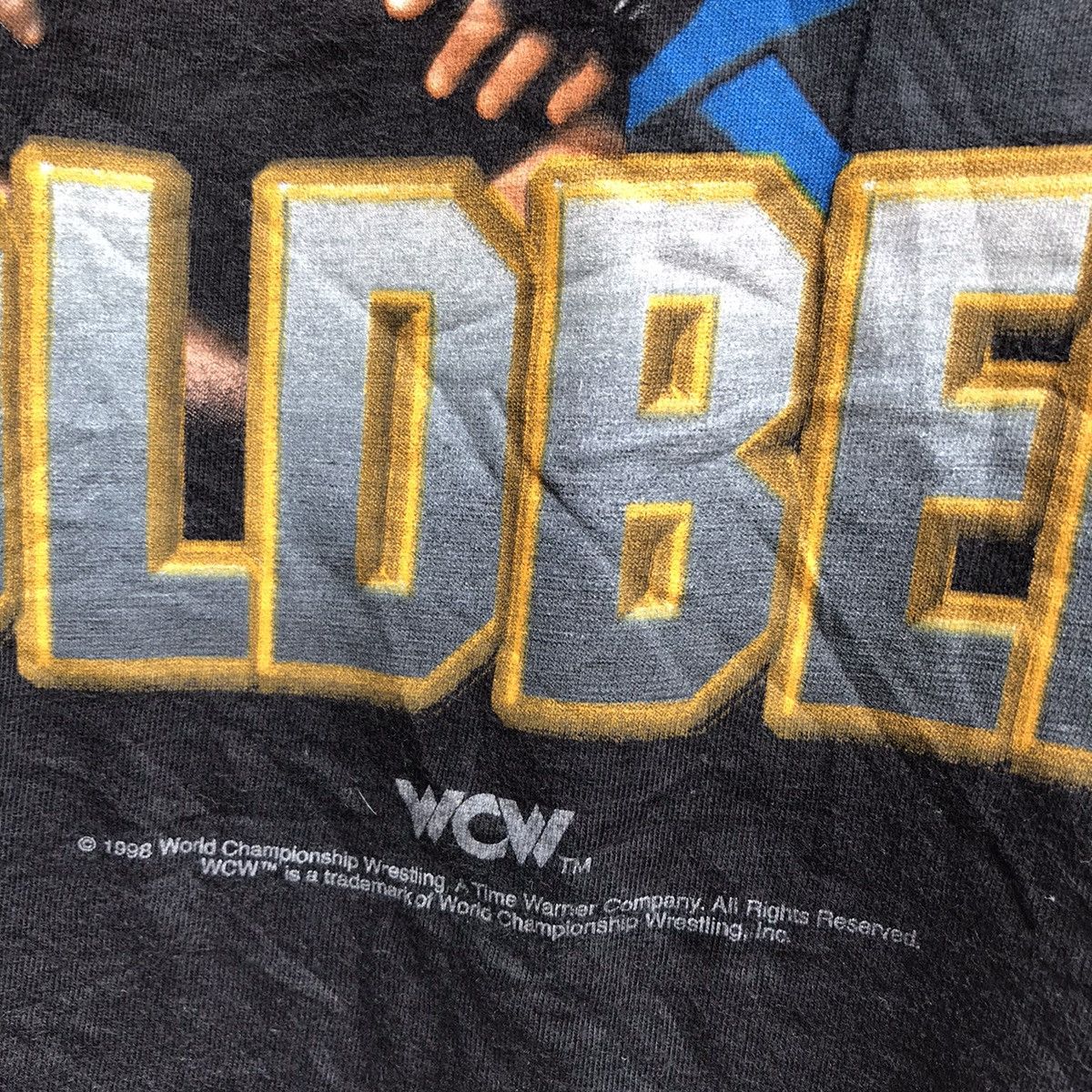 Vintage Vintage 90s GOLDBERG wrestling tee Size US XL / EU 56 / 4 - 3 Thumbnail