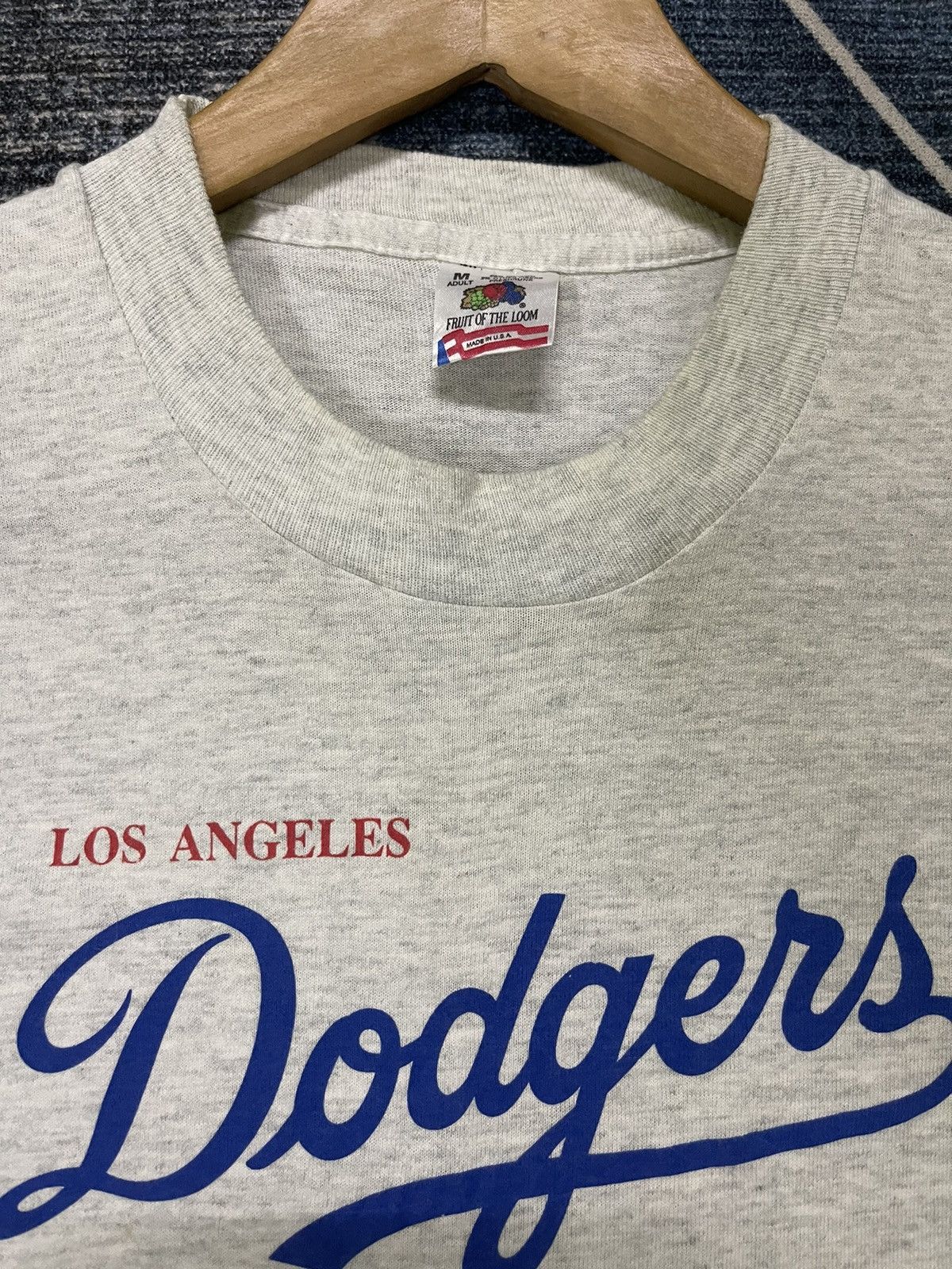 MLB VINTAGE 1995 MLB LOS ANGELES DODGERS HIDEO NOMO TSHIRT Size US M / EU 48-50 / 2 - 7 Thumbnail