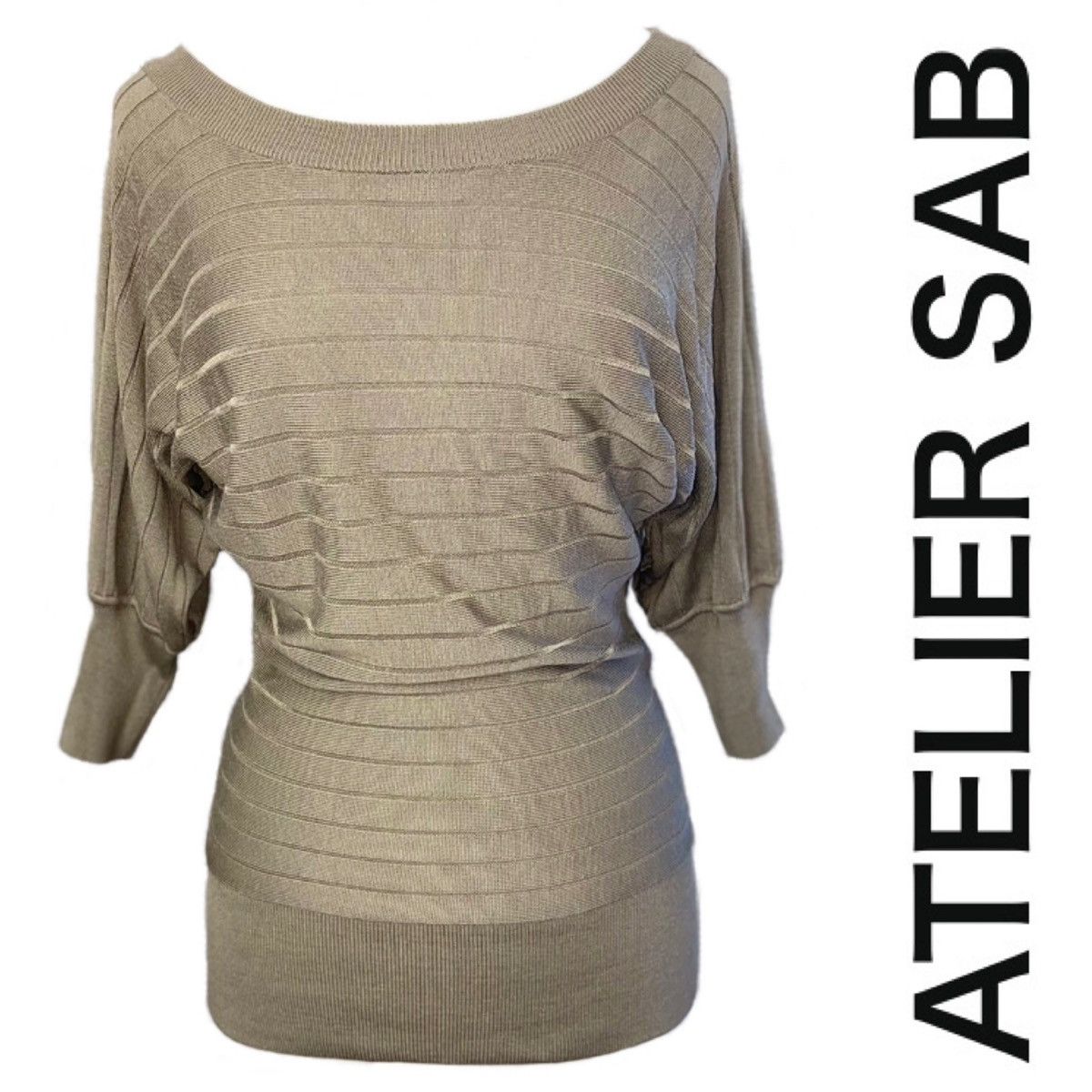 ATELIER SAB Y2Y Japanese Brand Knitted Sweater Size 38 US S