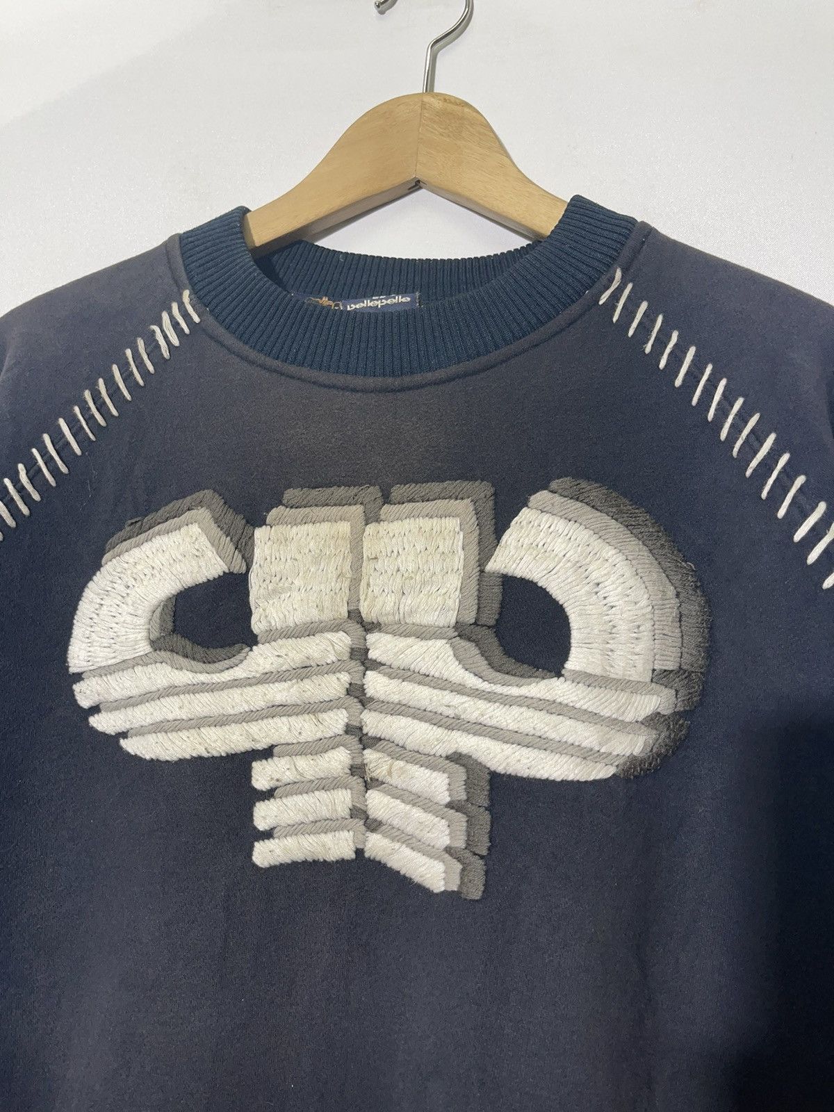 Pelle Pelle VINTAGE FADED PELLE PELLE EMBROIDERY LOGO SWEATSHIRT Size US M / EU 48-50 / 2 - 4 Thumbnail