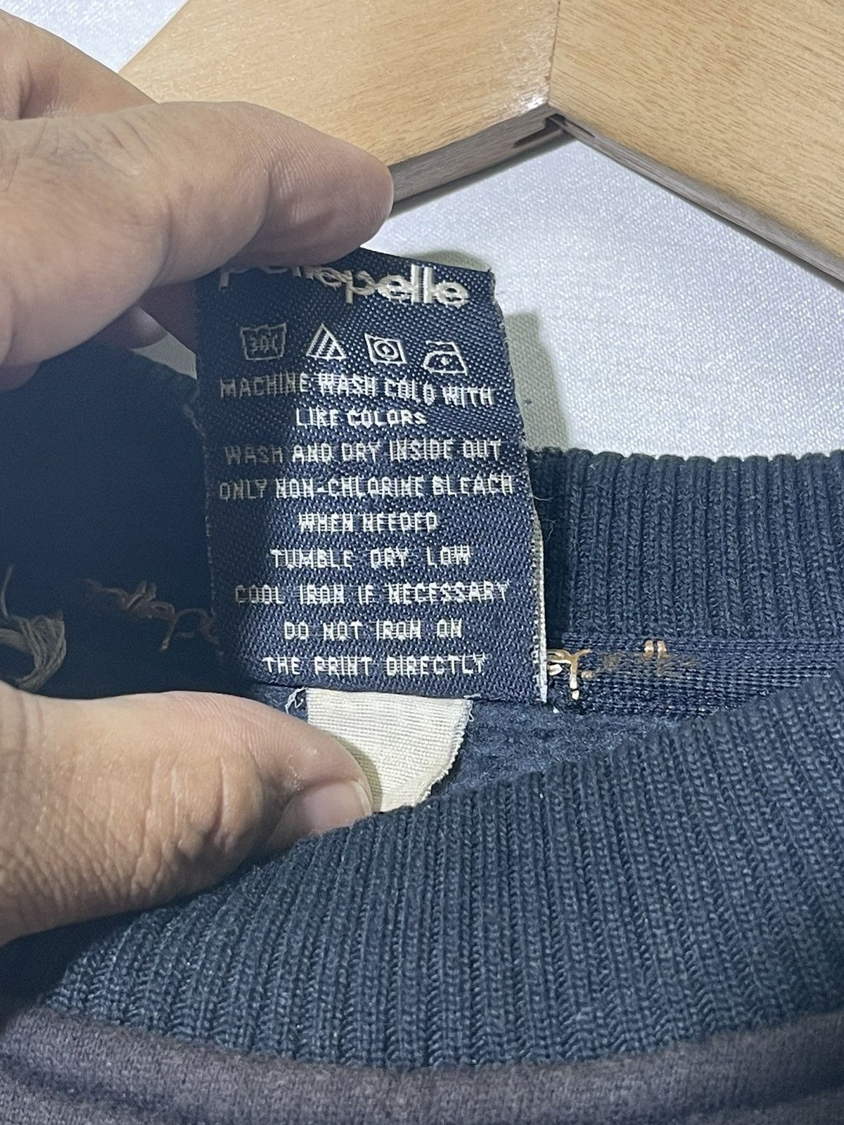 Pelle Pelle VINTAGE FADED PELLE PELLE EMBROIDERY LOGO SWEATSHIRT Size US M / EU 48-50 / 2 - 11 Thumbnail