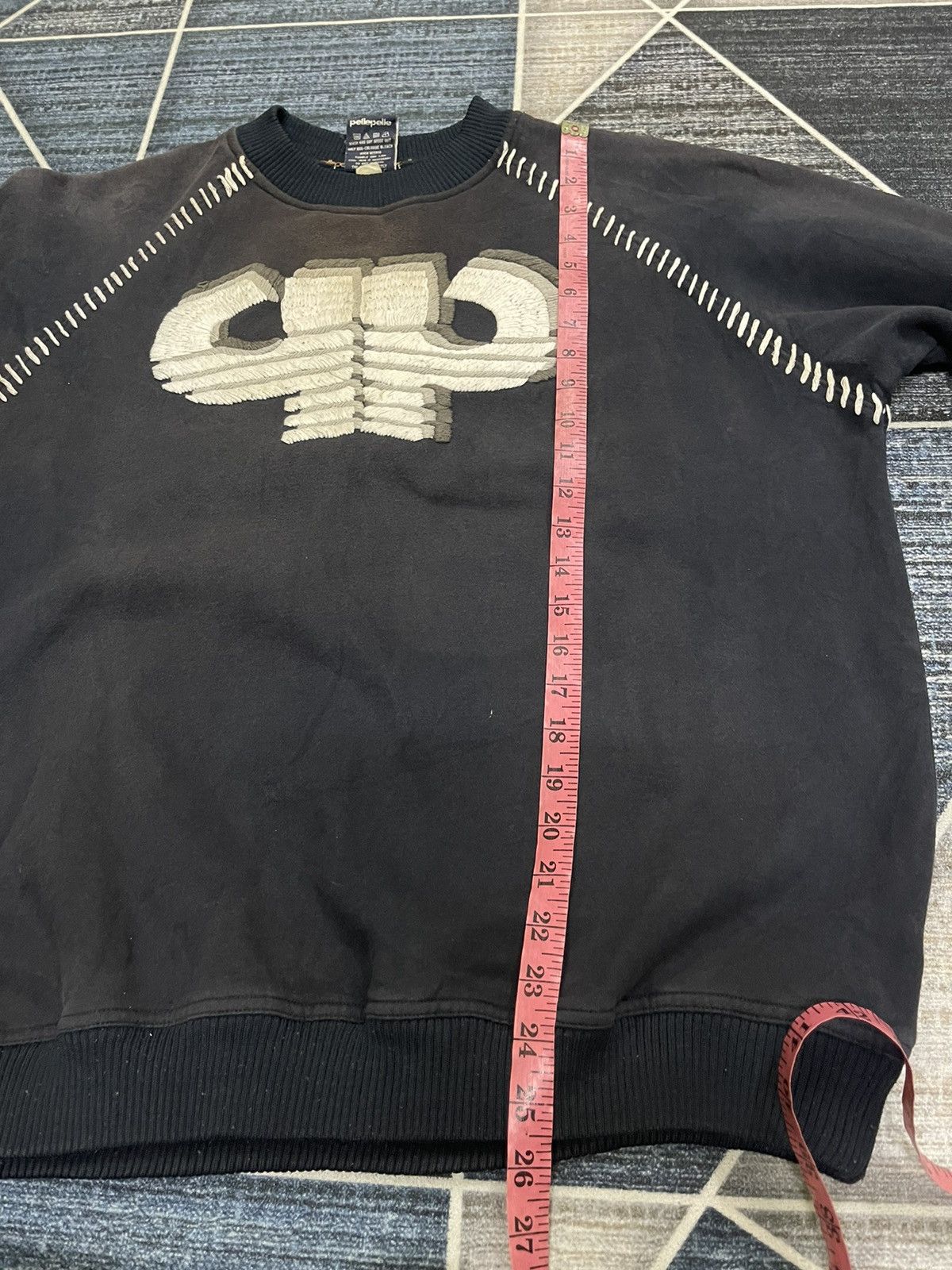 Pelle Pelle VINTAGE FADED PELLE PELLE EMBROIDERY LOGO SWEATSHIRT Size US M / EU 48-50 / 2 - 13 Thumbnail
