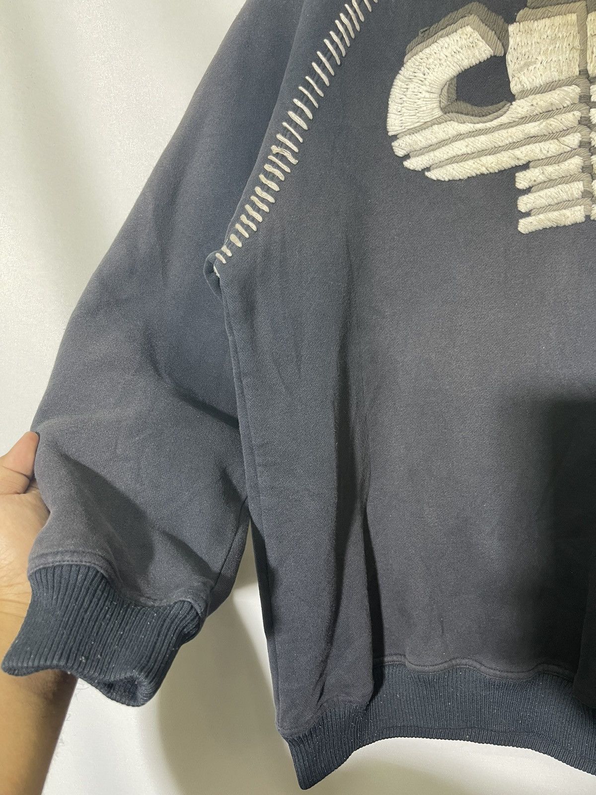 Pelle Pelle VINTAGE FADED PELLE PELLE EMBROIDERY LOGO SWEATSHIRT Size US M / EU 48-50 / 2 - 7 Thumbnail