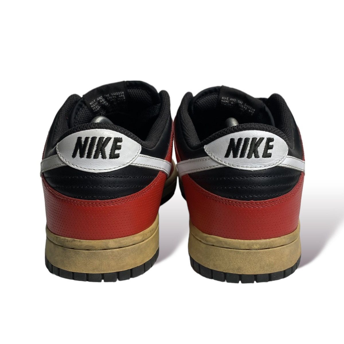 Nike 2011 Nike Dunk Low Micro Perf Pack Red Black *very rare* Size US 9.5 / EU 42-43 - 6 Thumbnail