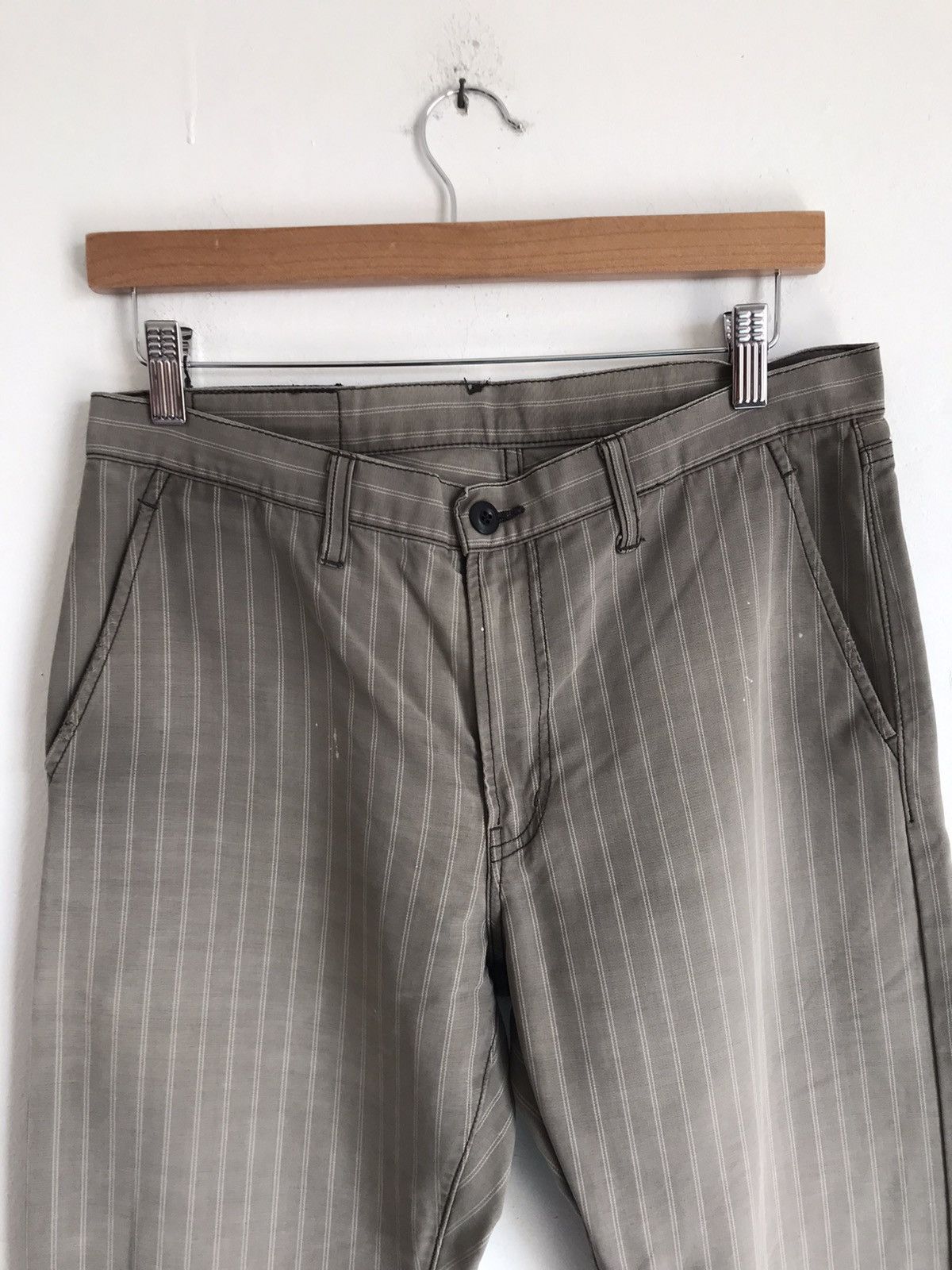 Japanese Brand × PPFM × Vintage Vintage PPFM Hickory Striped Pant Size US 31 - 3 Thumbnail