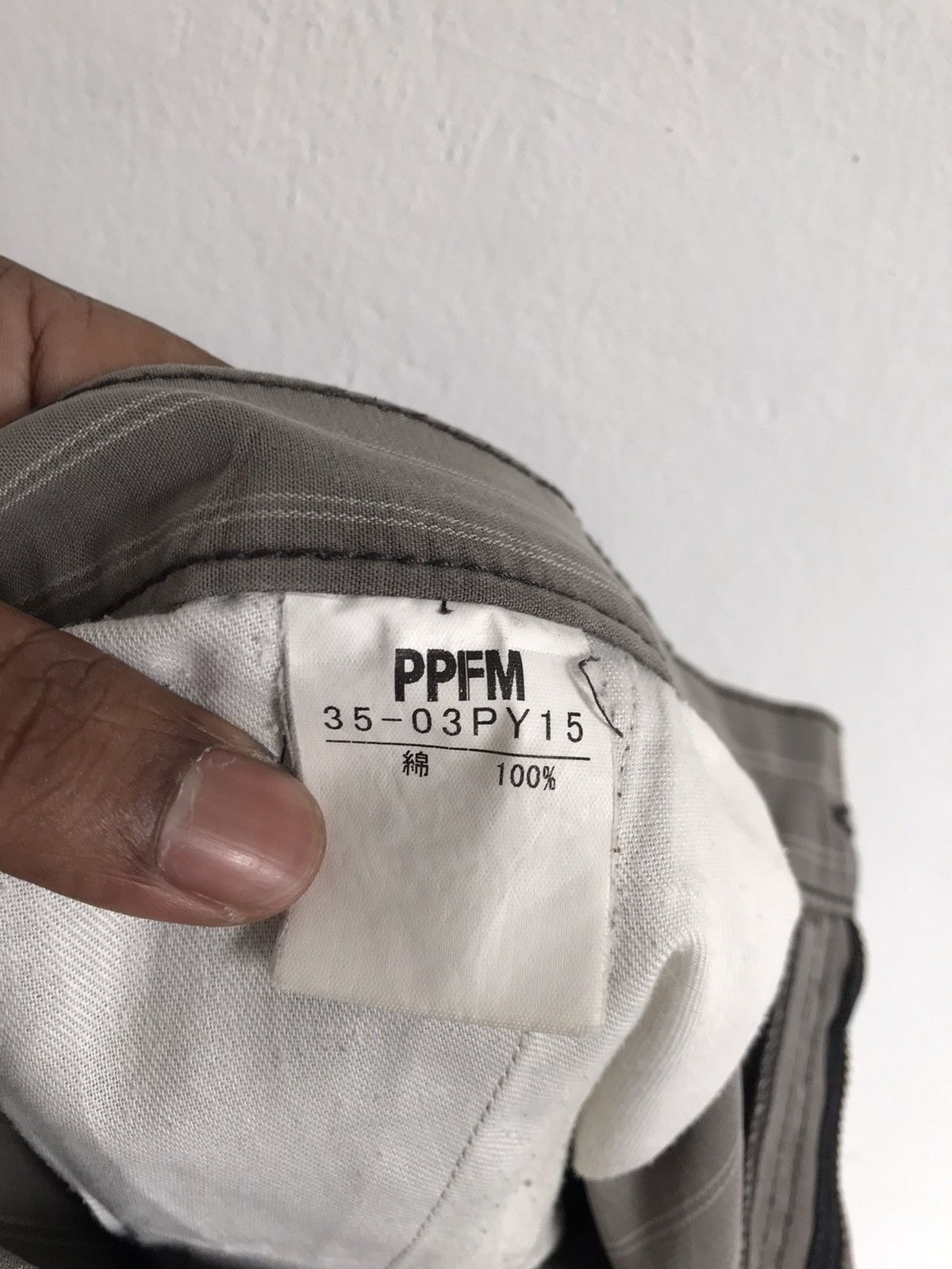 Japanese Brand × PPFM × Vintage Vintage PPFM Hickory Striped Pant Size US 31 - 11 Thumbnail