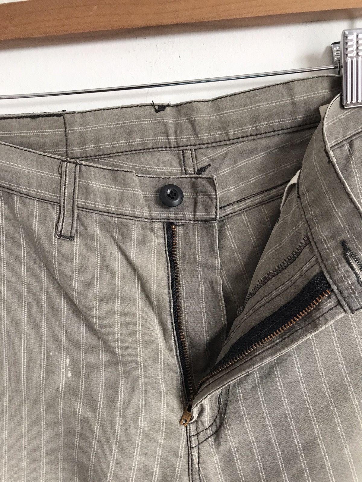 Japanese Brand × PPFM × Vintage Vintage PPFM Hickory Striped Pant Size US 31 - 9 Thumbnail