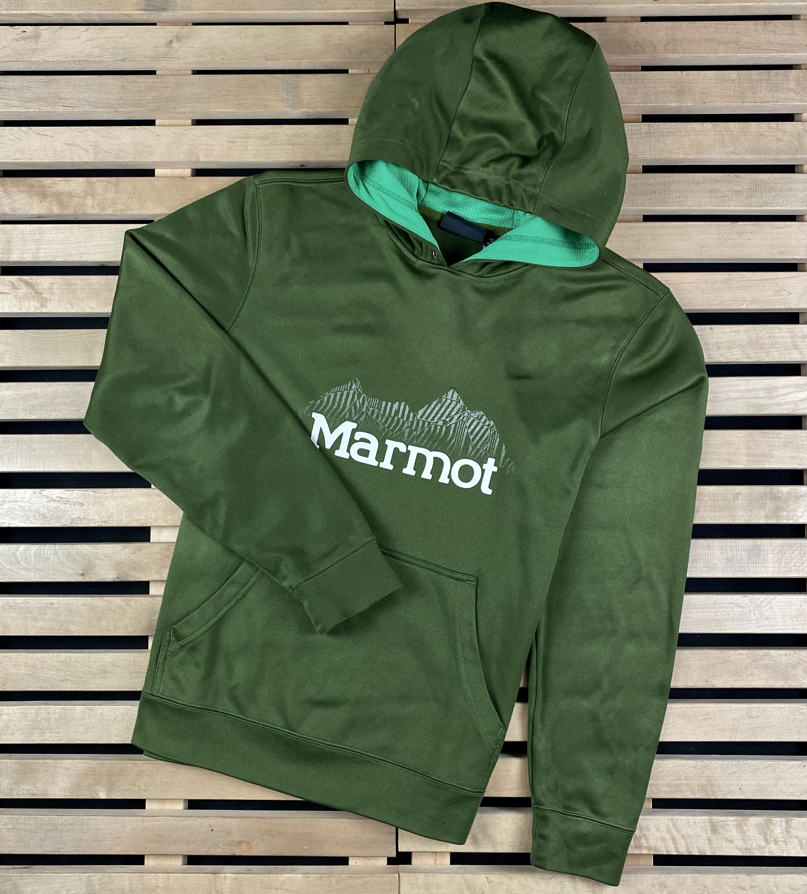 Marmot Mens Hoodies Marmot Big Print Size S Size US S / EU 44-46 / 1 - 1 Thumbnail