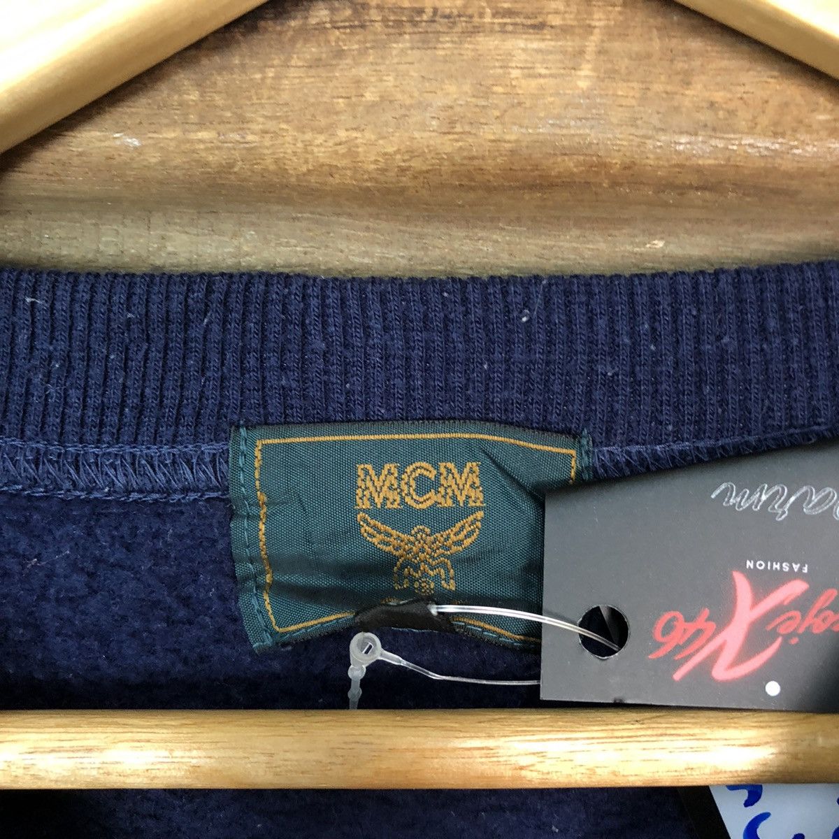 MCM × Vintage MCM Dark blue Sweathshirt #5049 Size US M / EU 48-50 / 2 - 7 Thumbnail
