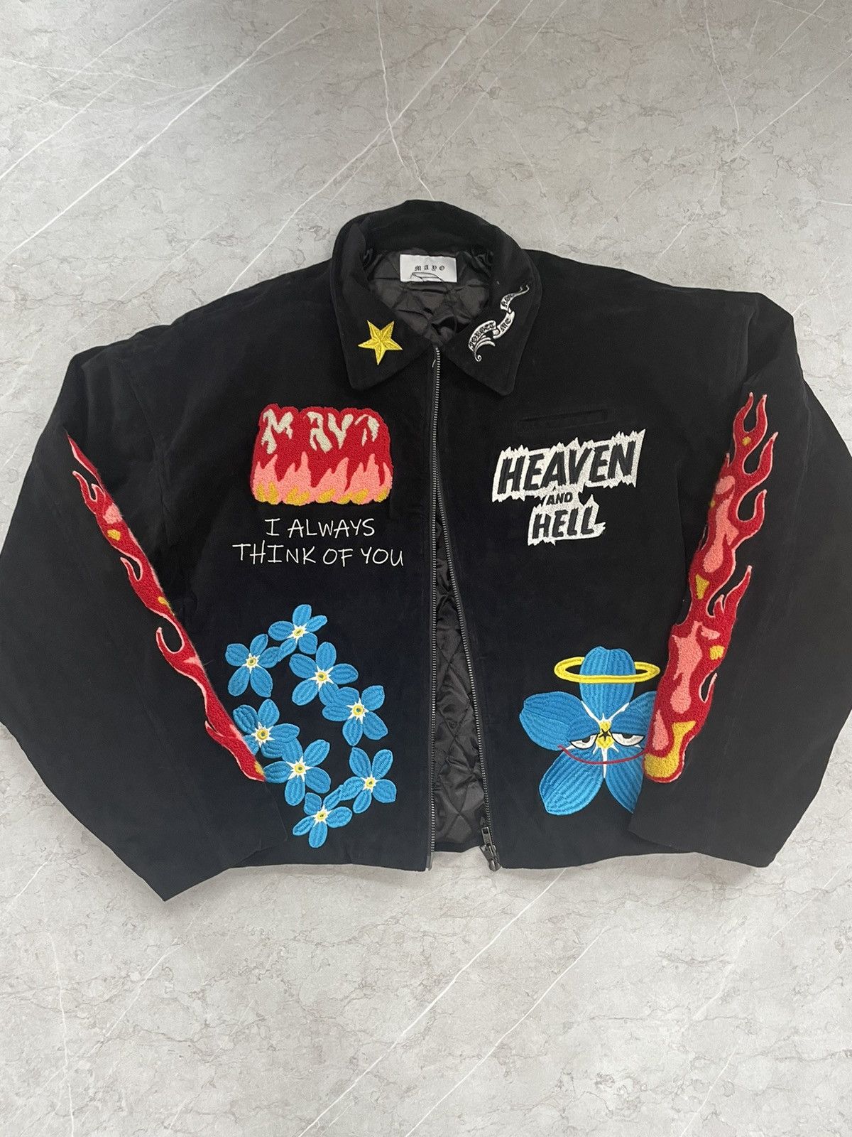 Japanese Brand Mayo heaven and hell cropped jacket XL Size US XL / EU 56 / 4 - 1 Thumbnail