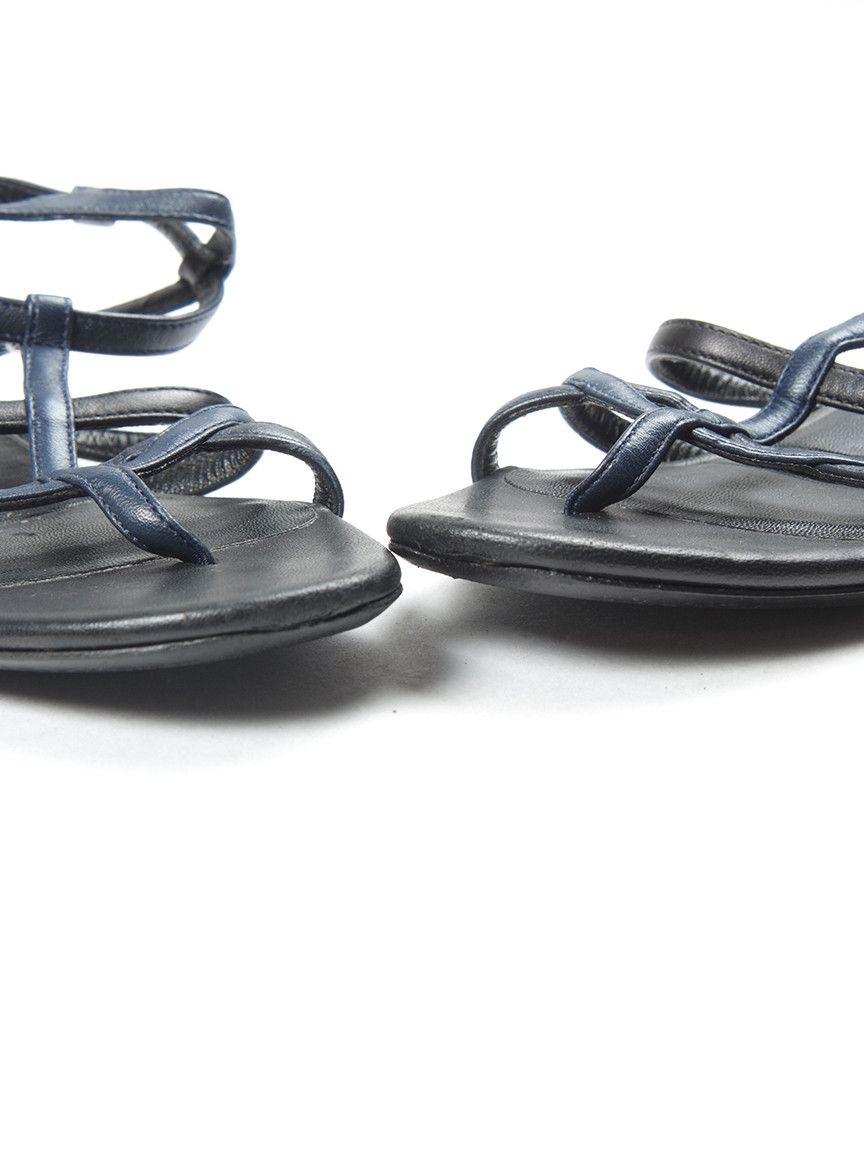 Balenciaga W's Balenciaga Lace Flat Leather Sandals Sz 36.5/6.5 Size US 6.5 / IT 36.5 - 9 Thumbnail