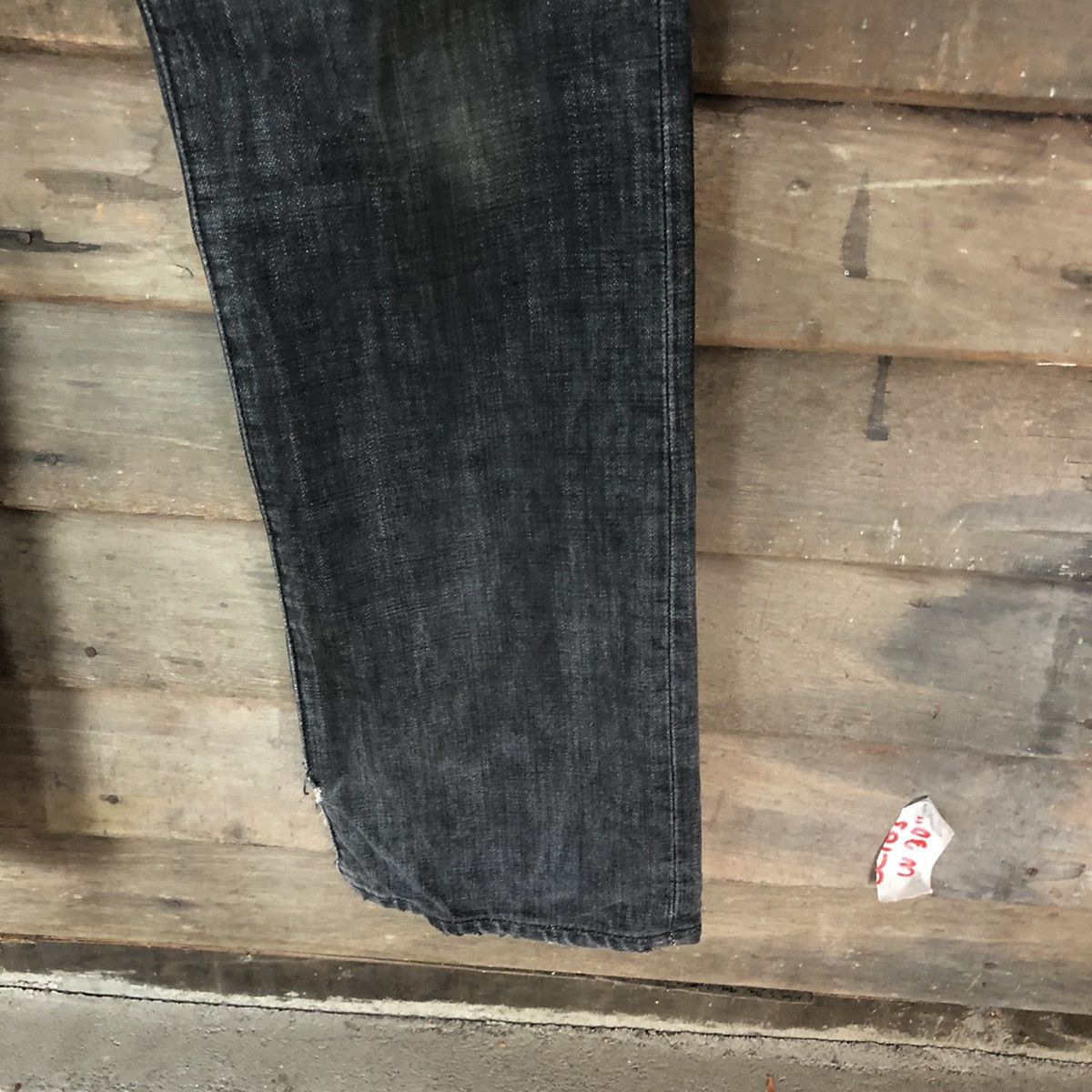 Takeo Kikuchi Takeo Kikuchi Black distressed Denim Pants #5153 Size US 32 / EU 48 - 7 Thumbnail