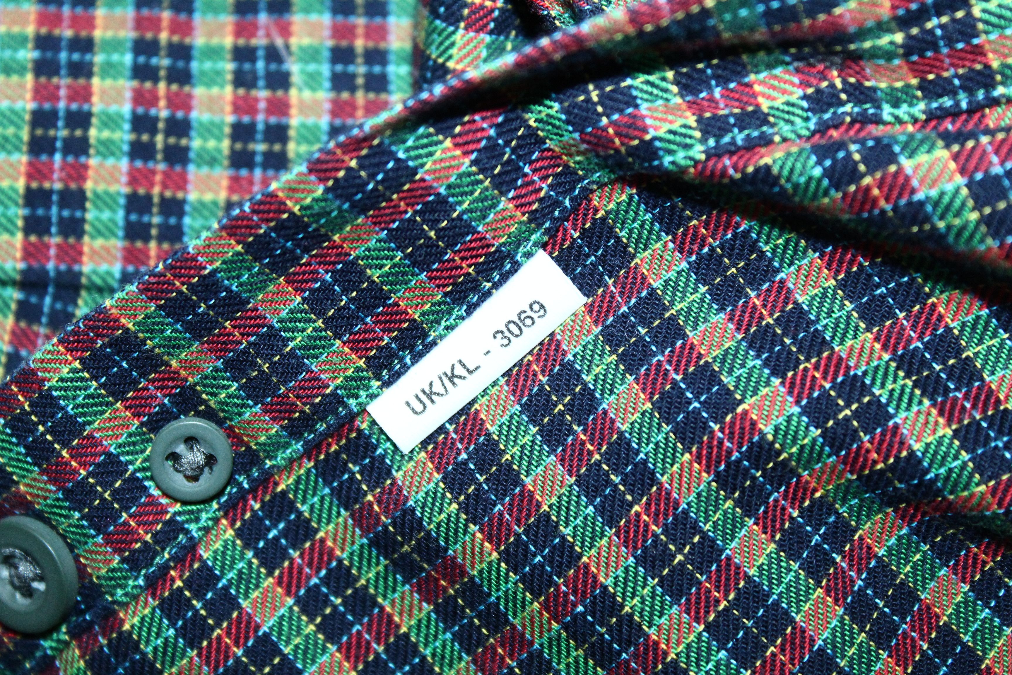Yves Saint Laurent Vintage Yves Saint Laurent Plaid Flannel Shirt Size US M / EU 48-50 / 2 - 6 Thumbnail