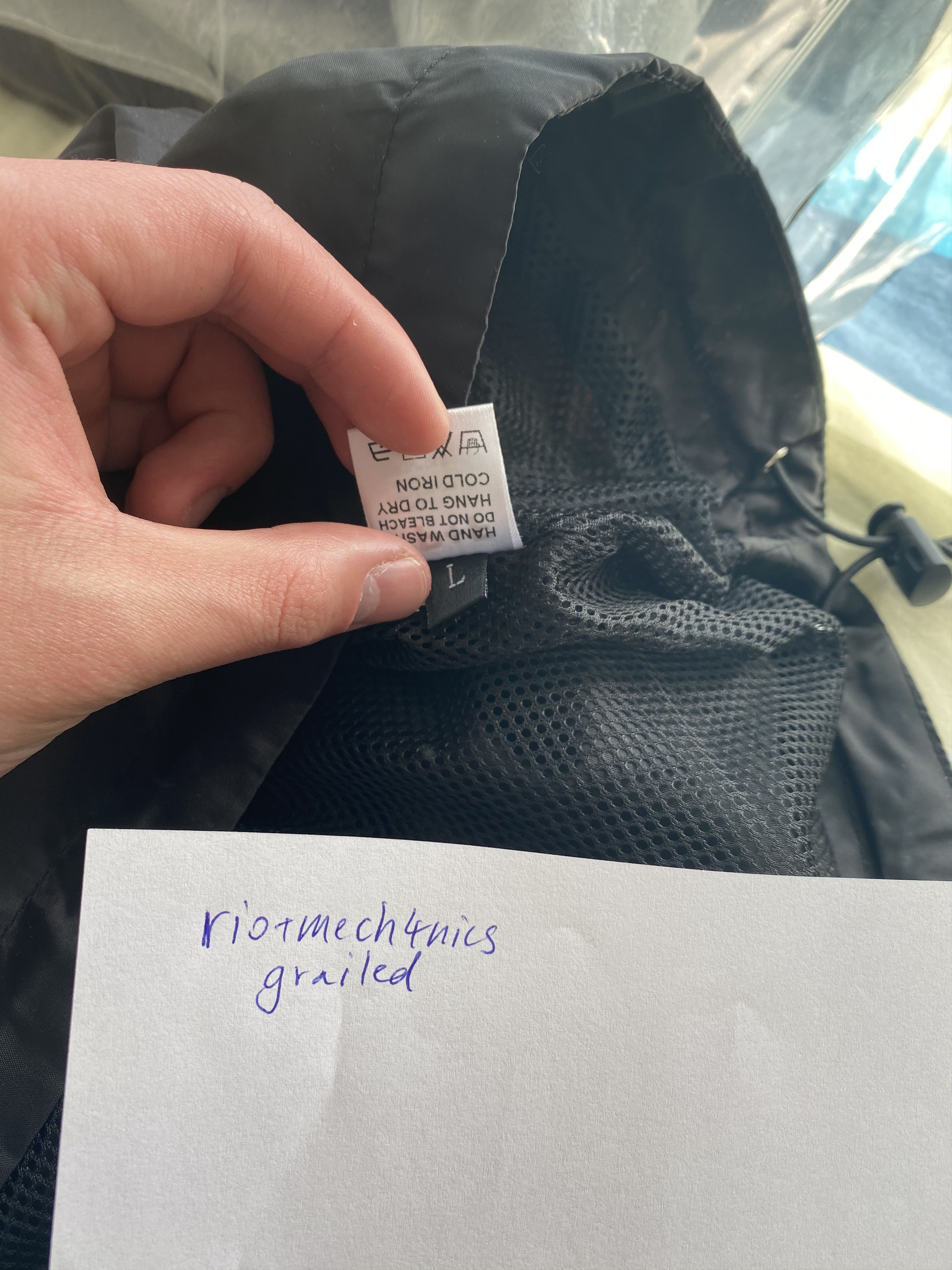Places + Faces Places+Faces Windbreaker 3M Anorak Size US L / EU 52-54 / 3 - 5 Thumbnail
