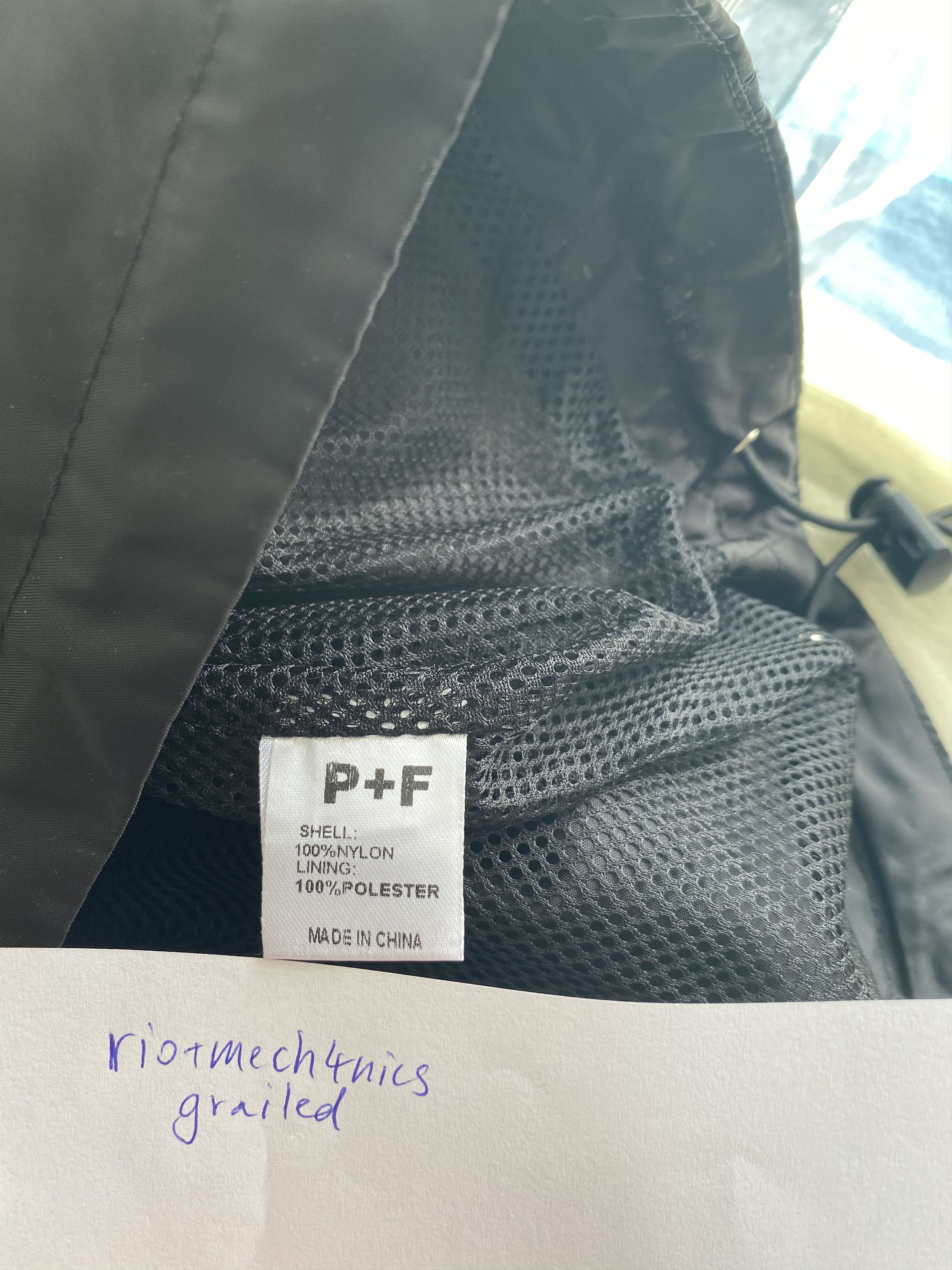 Places + Faces Places+Faces Windbreaker 3M Anorak Size US L / EU 52-54 / 3 - 4 Thumbnail