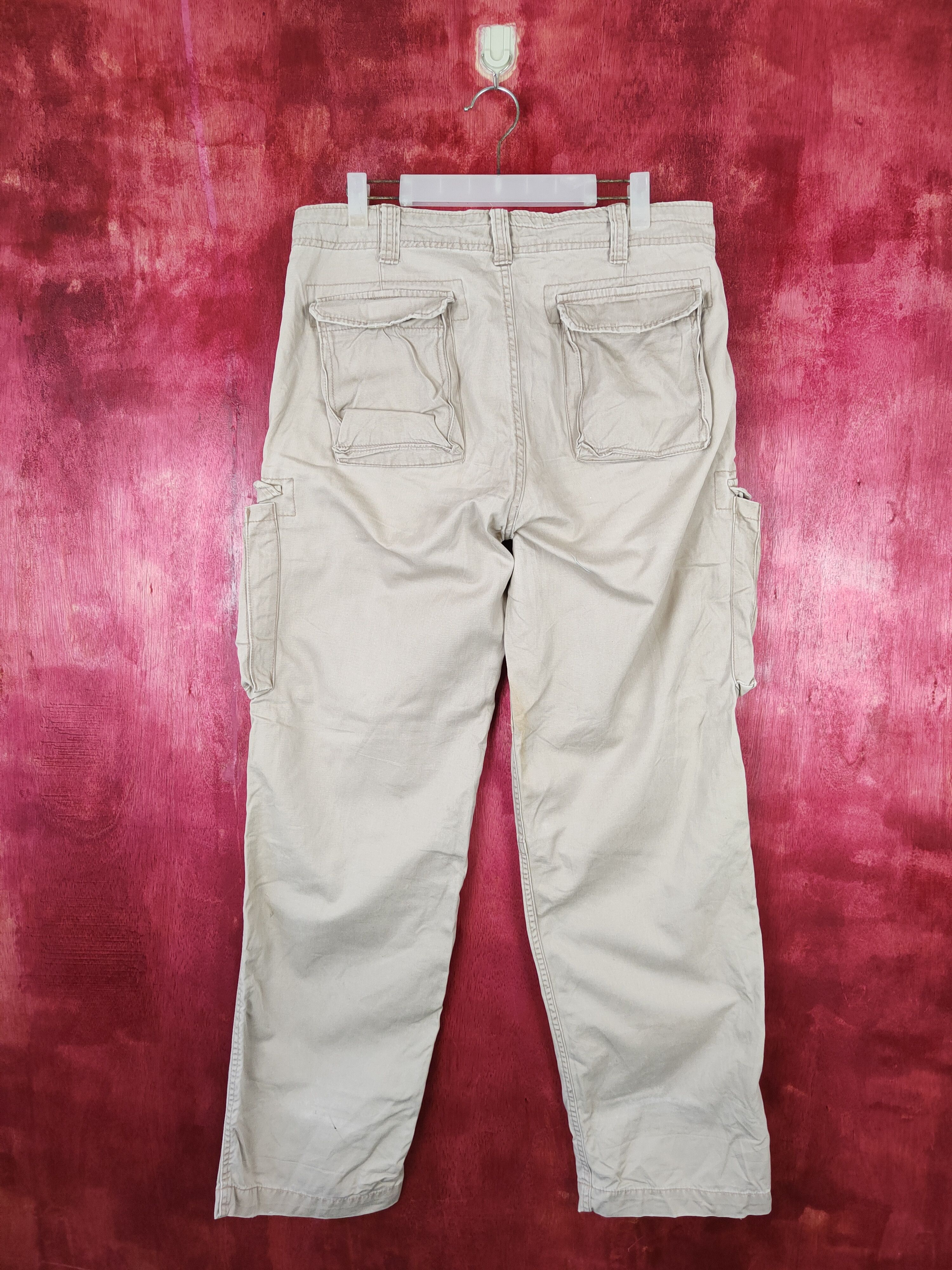 Japanese Brand × Vintage Wooden Doll Brown Multi Pocket Tactical Cargo Pants #S389 Size US 34 / EU 50 - 7 Thumbnail