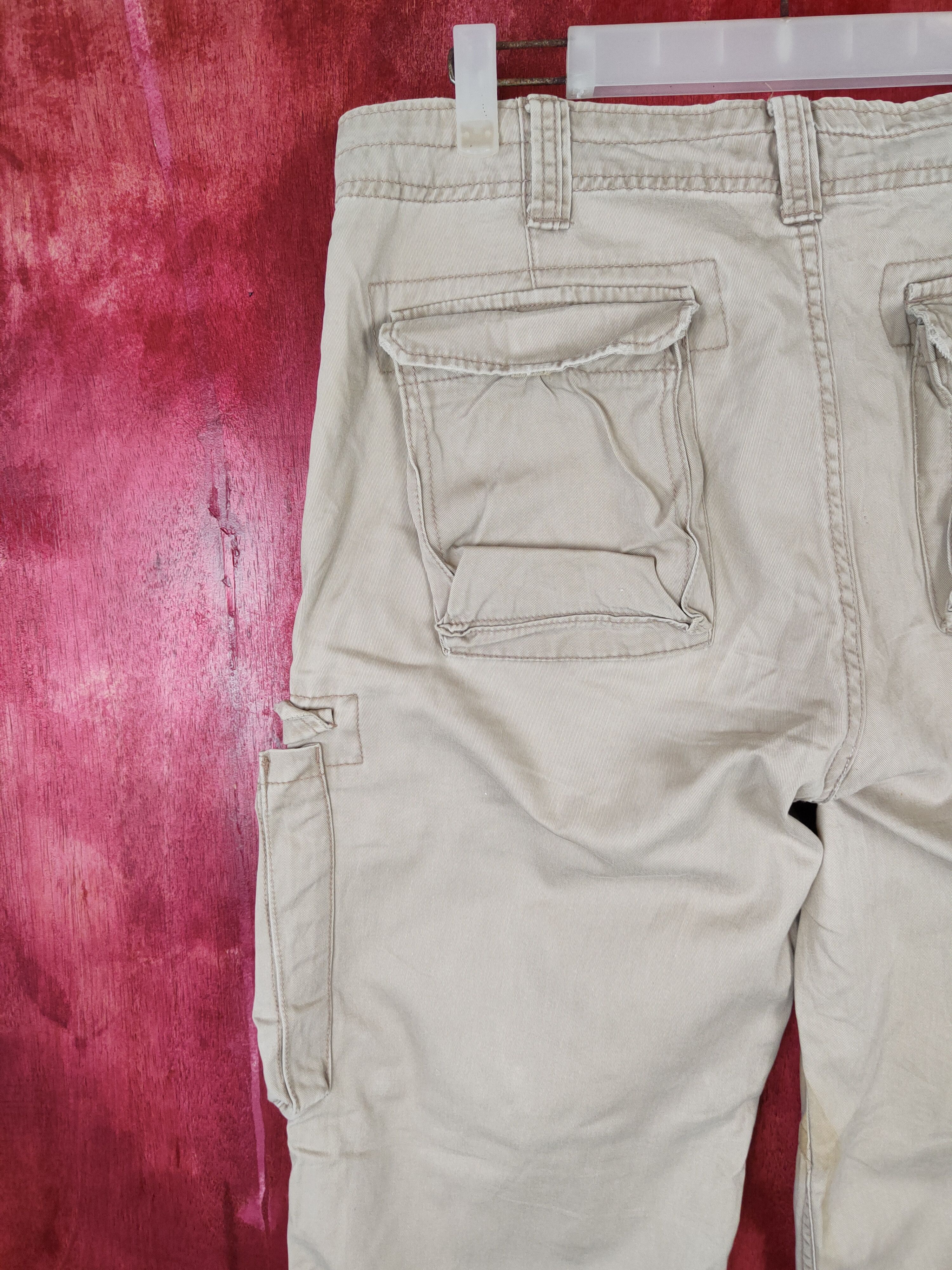Japanese Brand × Vintage Wooden Doll Brown Multi Pocket Tactical Cargo Pants #S389 Size US 34 / EU 50 - 8 Thumbnail