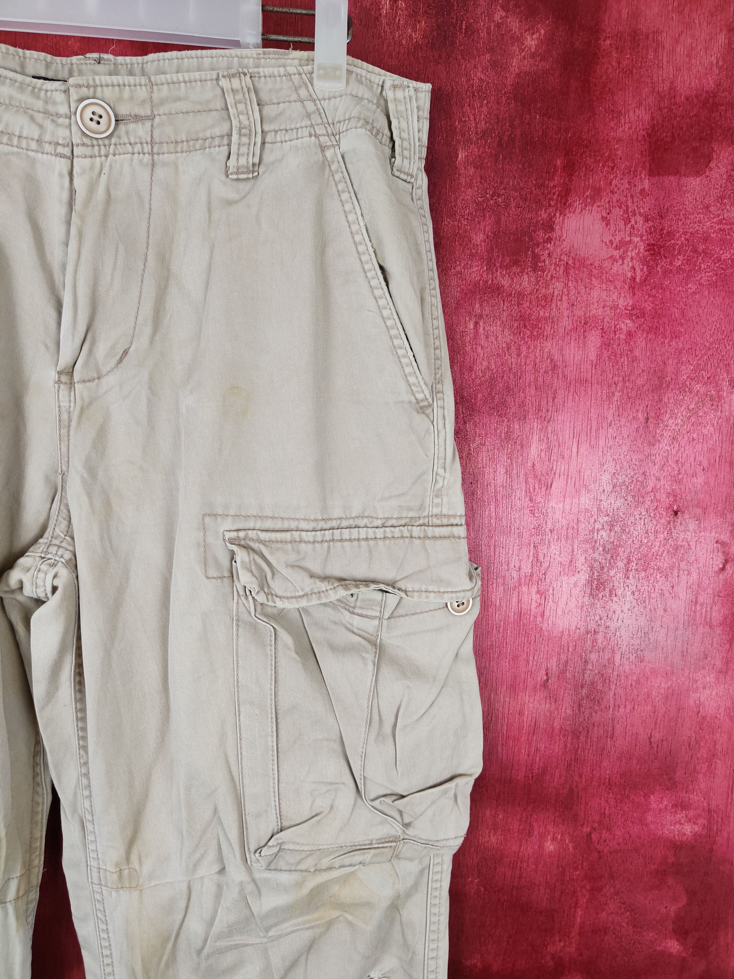 Japanese Brand × Vintage Wooden Doll Brown Multi Pocket Tactical Cargo Pants #S389 Size US 34 / EU 50 - 5 Thumbnail