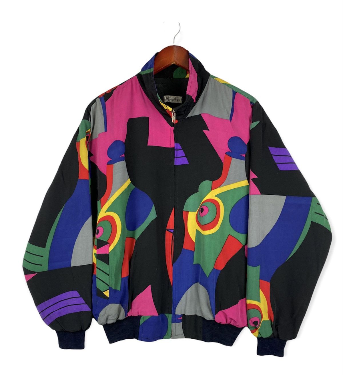 Hard To Find !! Art Bomber Jacket inspired Vintage Picasso