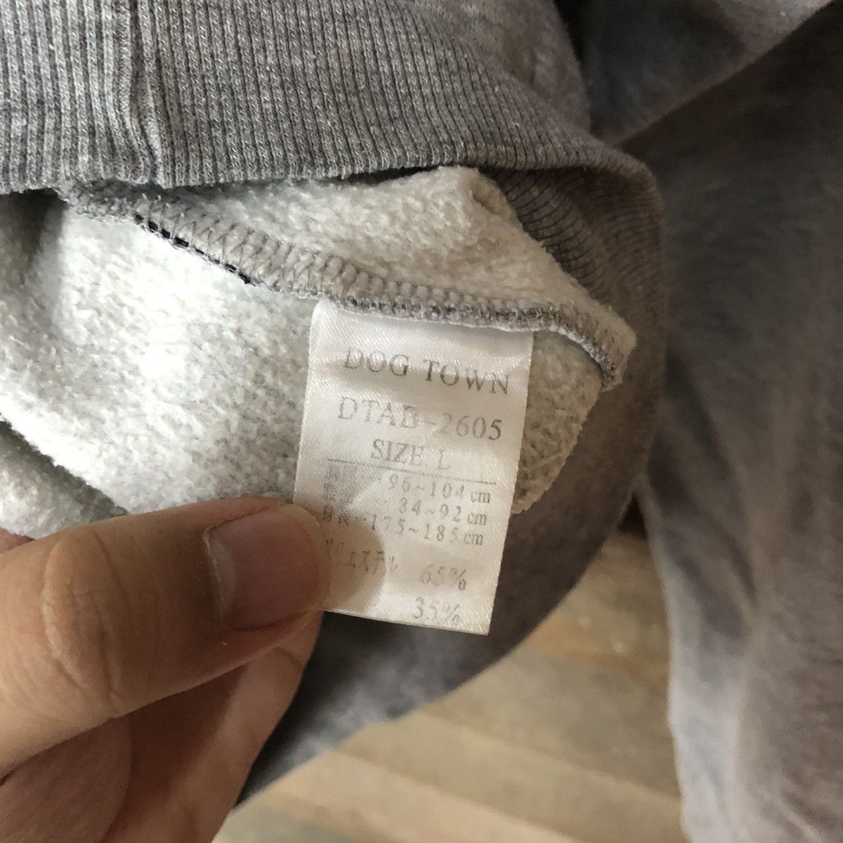 Dogtown Dog Town Grey Sweatshirt #4781 Size US L / EU 52-54 / 3 - 12 Thumbnail