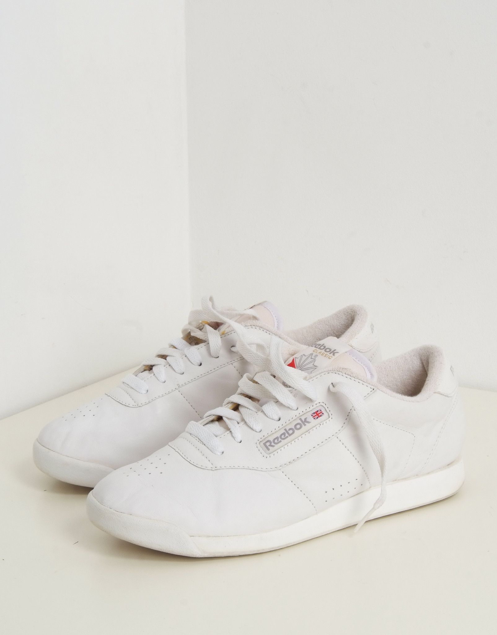 Reebok × Vintage Reebok Classic Vintage White Leather Sneakers US9 Size US 9 / IT 39 - 1 Thumbnail