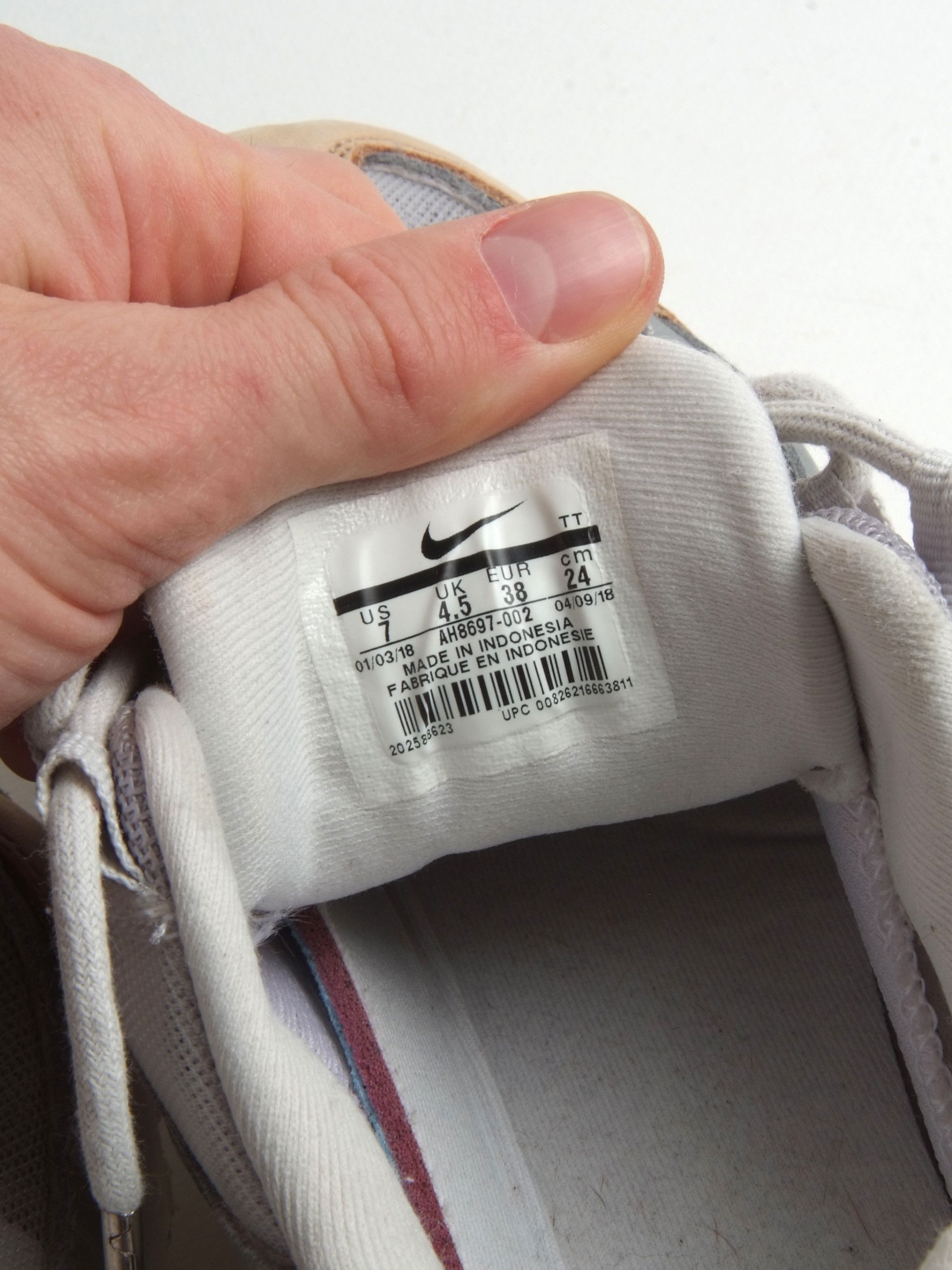 Nike Nike Air Max 95 Pure Platinum US 7 / 38 Size US 7 / IT 37 - 5 Thumbnail