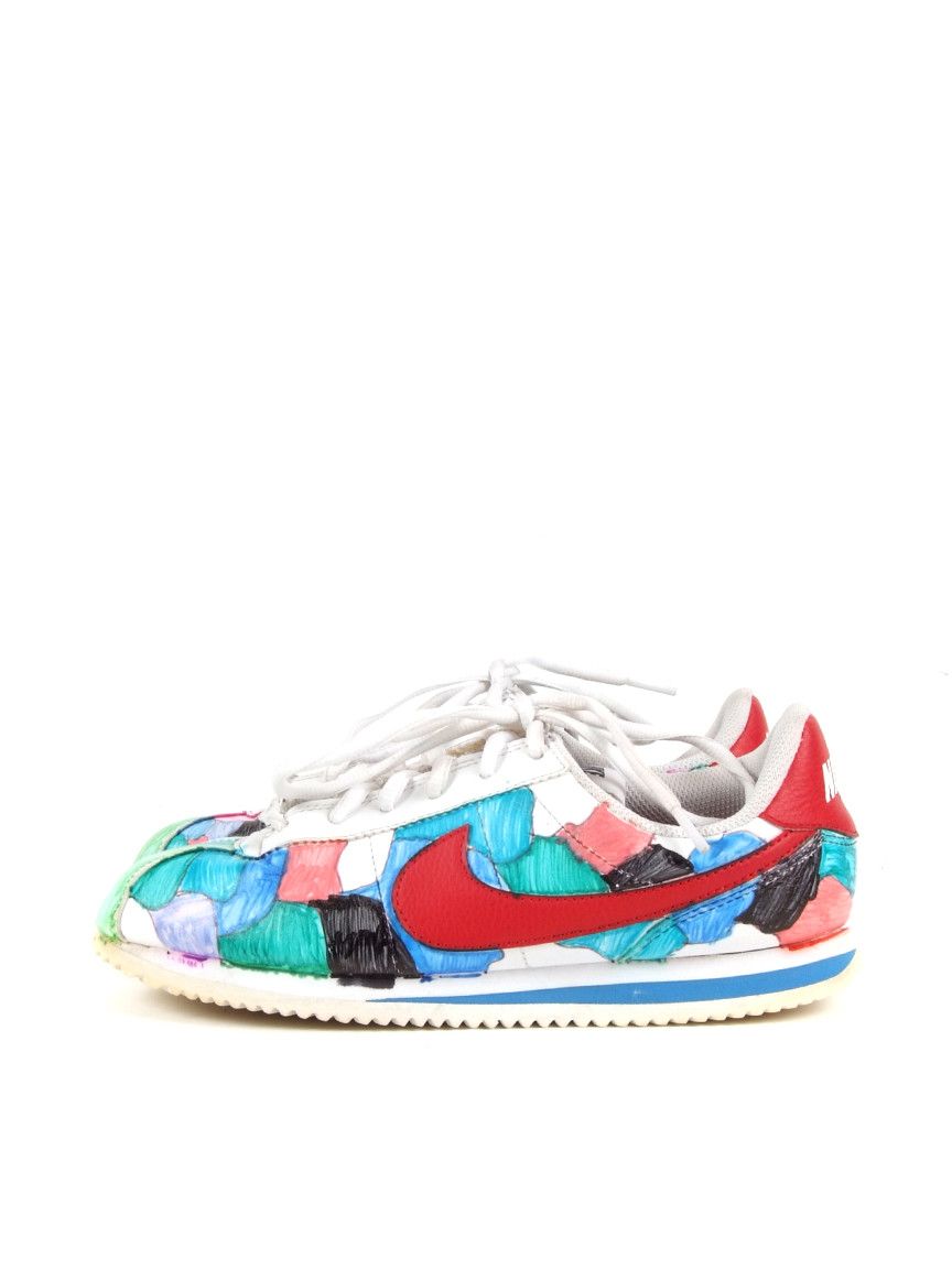 Nike Custom Hand Paint Nike Cortez Low Tops Size US 7 / IT 37 - 1 Thumbnail