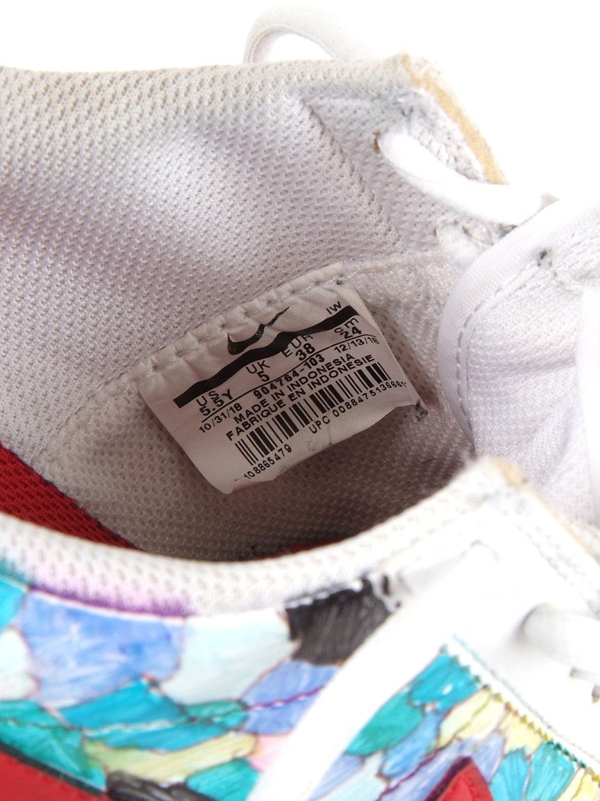 Nike Custom Hand Paint Nike Cortez Low Tops Size US 7 / IT 37 - 6 Thumbnail