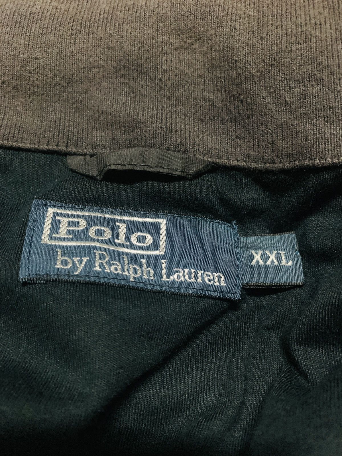Vintage 90s POLO RL FLEECE LINING NYLON HOODIE JACKET Size US XXL / EU 58 / 5 - 6 Thumbnail