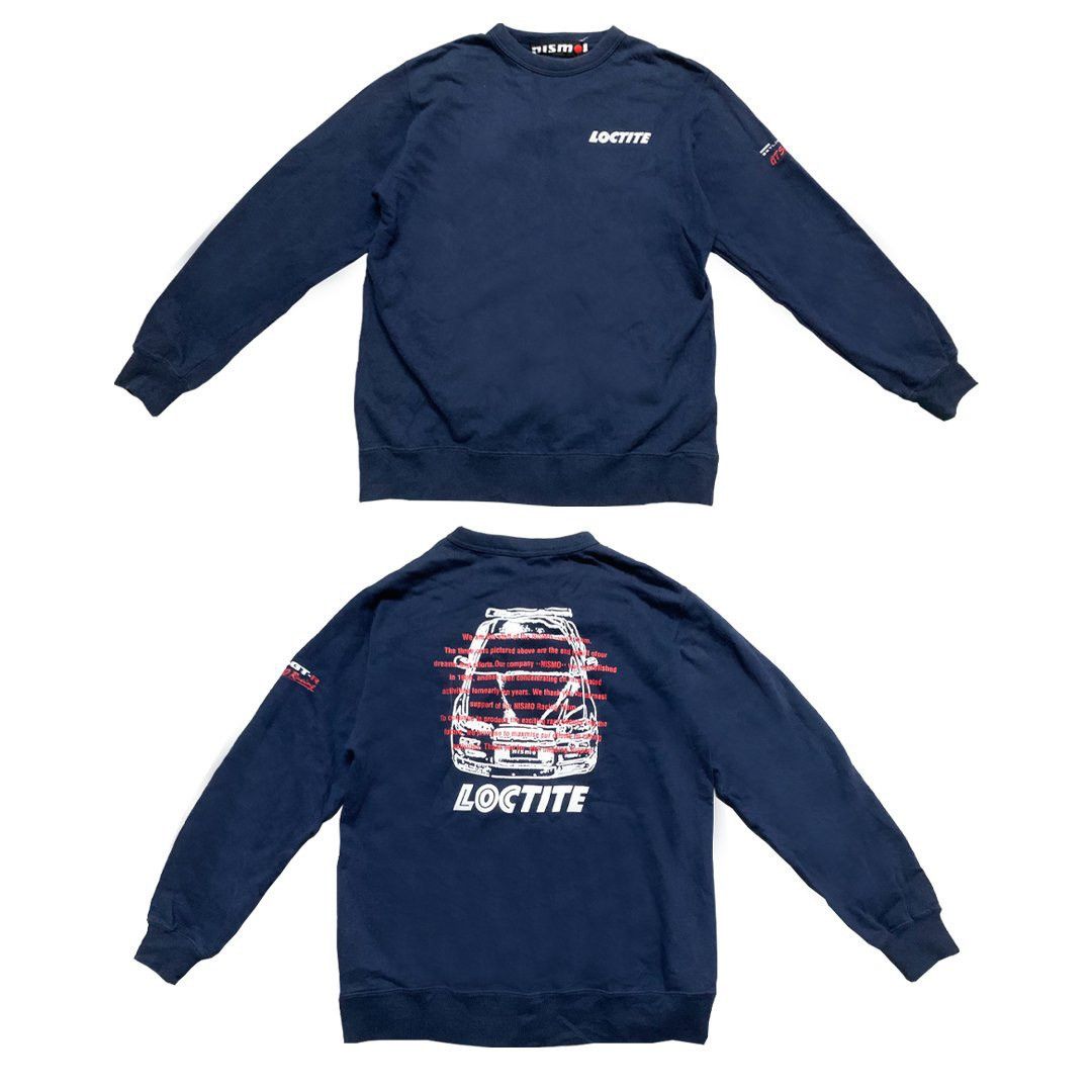 Japanese Brand 90s Nismo Loctite R34 GTR Sweater Size US M / EU 48-50 / 2 - 2 Thumbnail