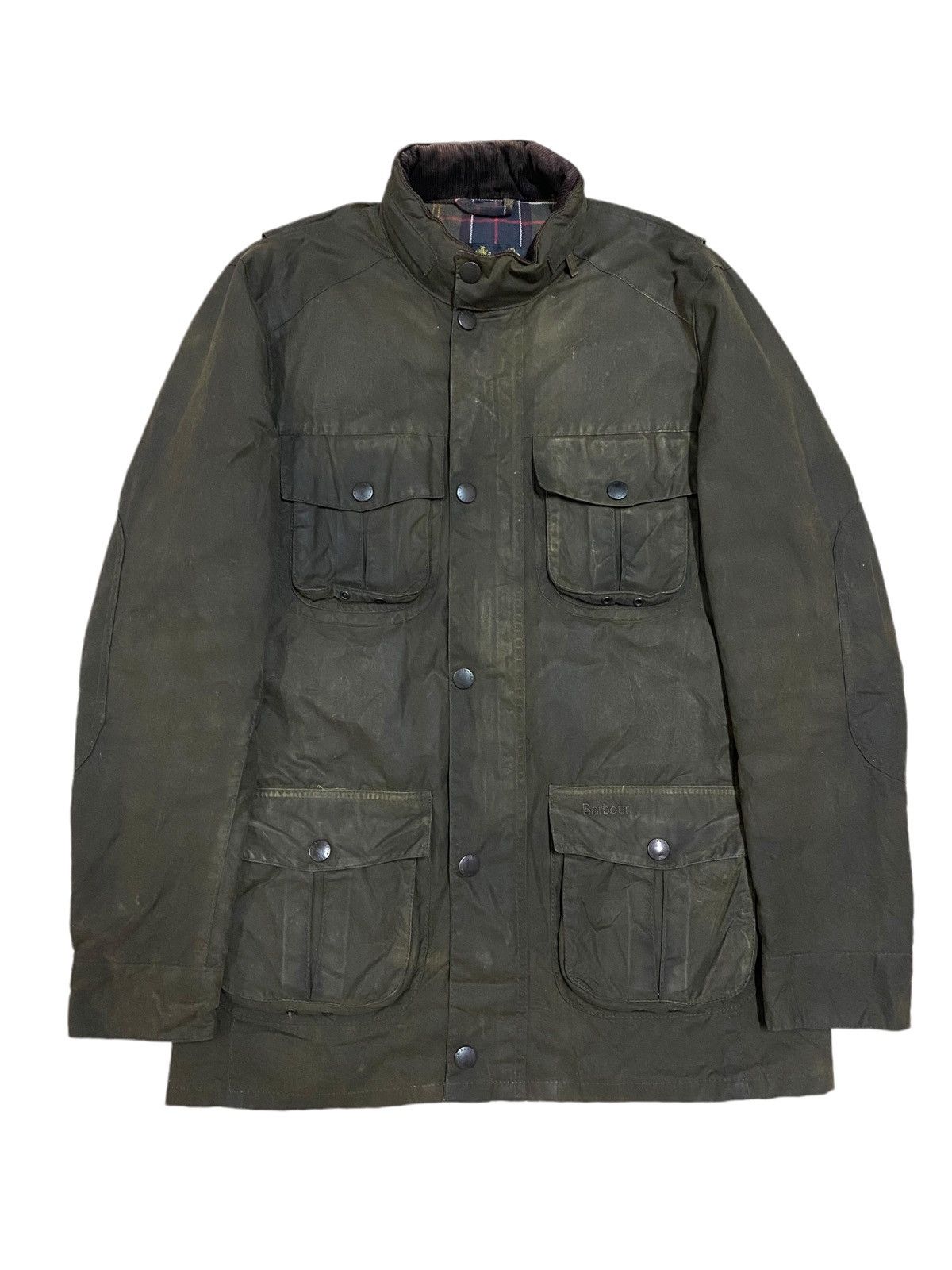 Vtg🔥Barbour Corbridge Wax Multipocket Jacket