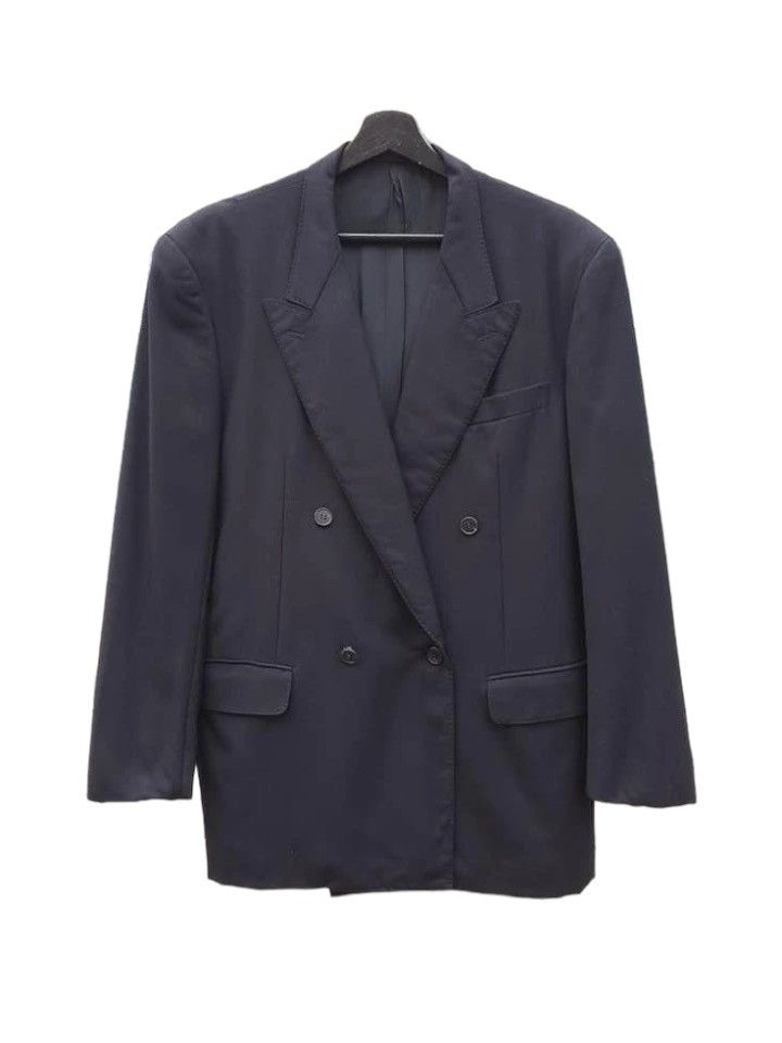 ジャケット・アウター vintage Y's for men wool long coat Vintage Ys for Men Yohji Yamamoto Wool Coat Jacket Medium