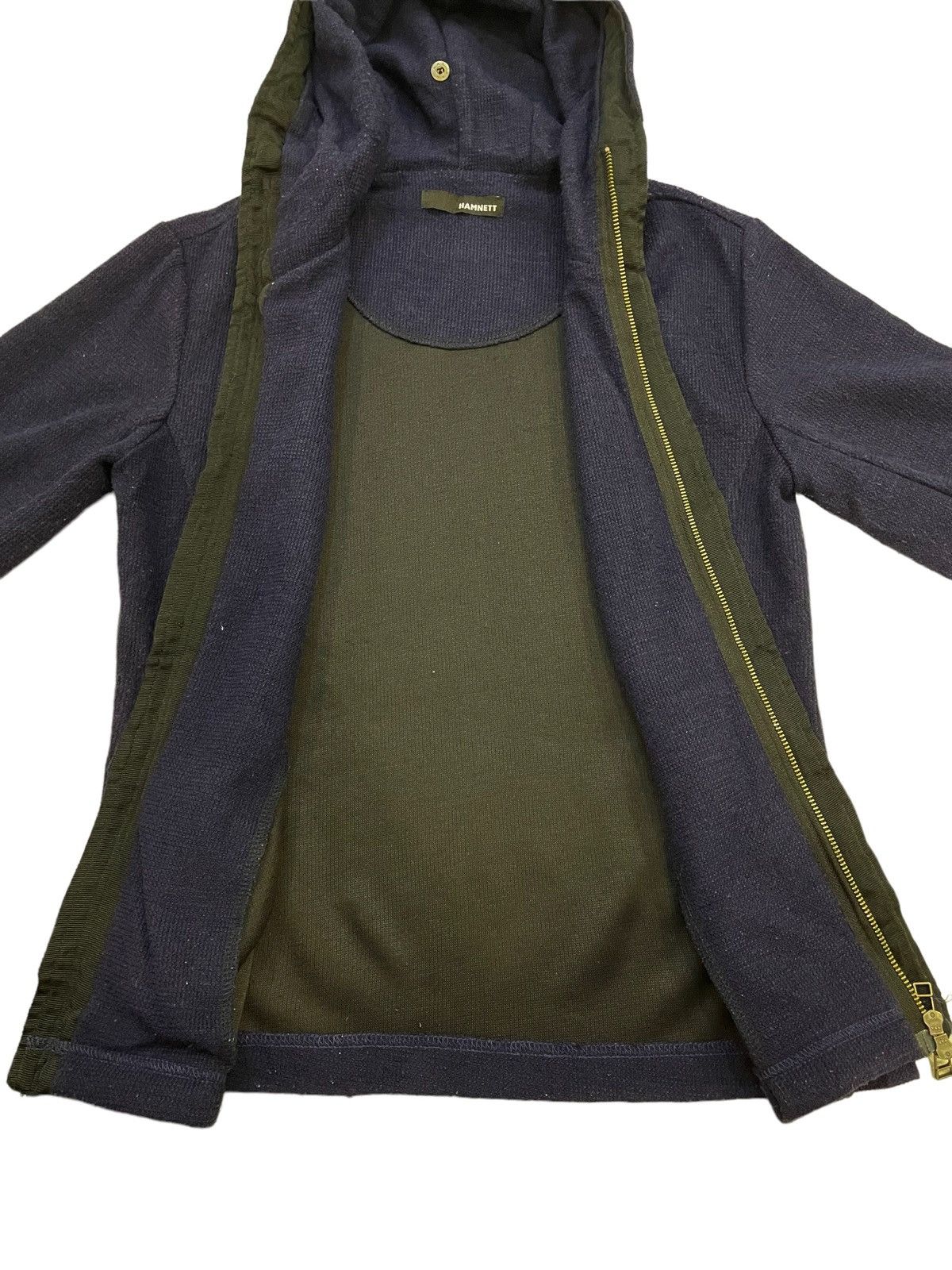 Katharine Hamnett London sweatshirt zipper hoodie