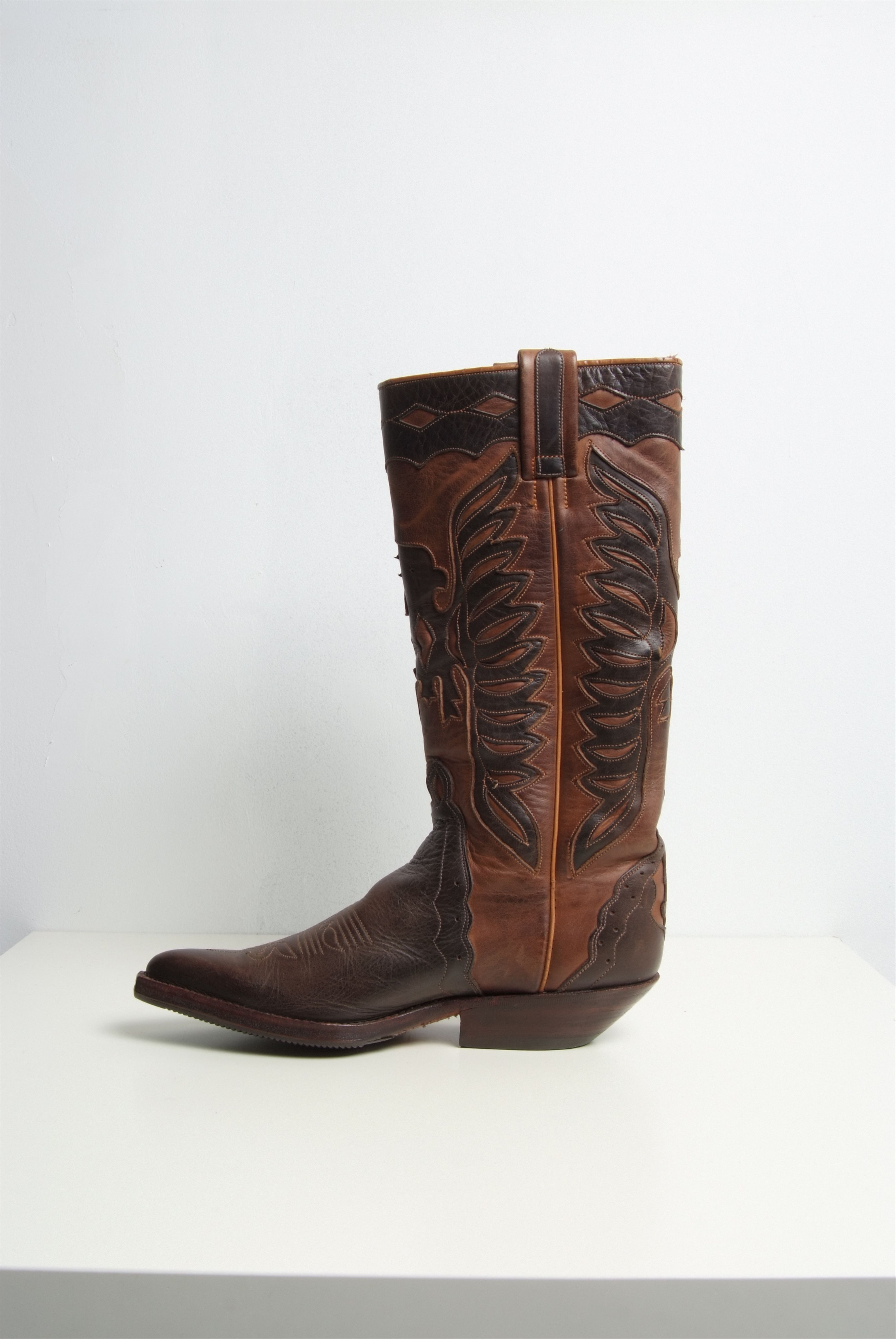 Vintage Women's Tony Mora Cowboy Country Western Boots 36/US6 Size US 6 / IT 36 - 2 Thumbnail