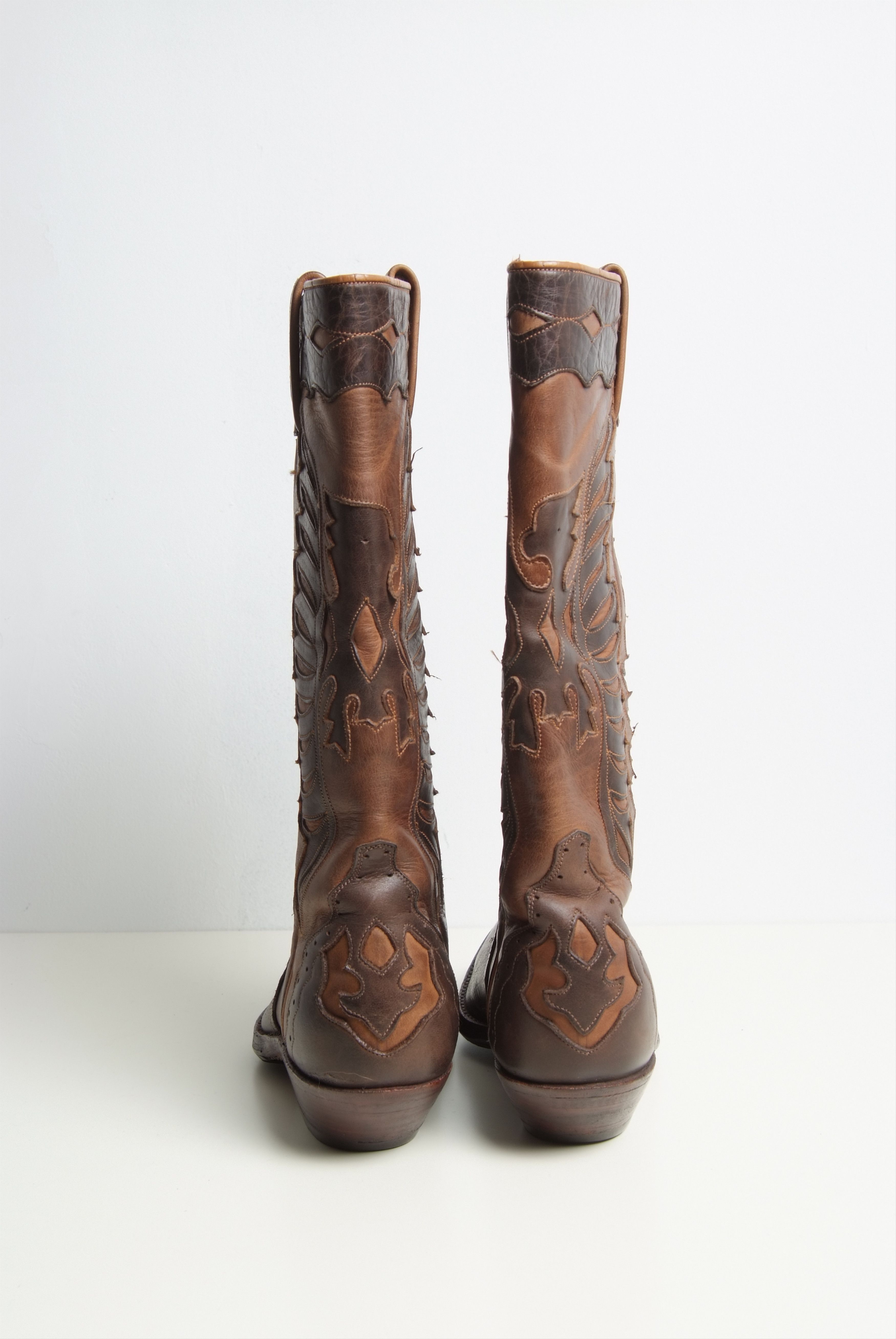 Vintage Women's Tony Mora Cowboy Country Western Boots 36/US6 Size US 6 / IT 36 - 5 Thumbnail