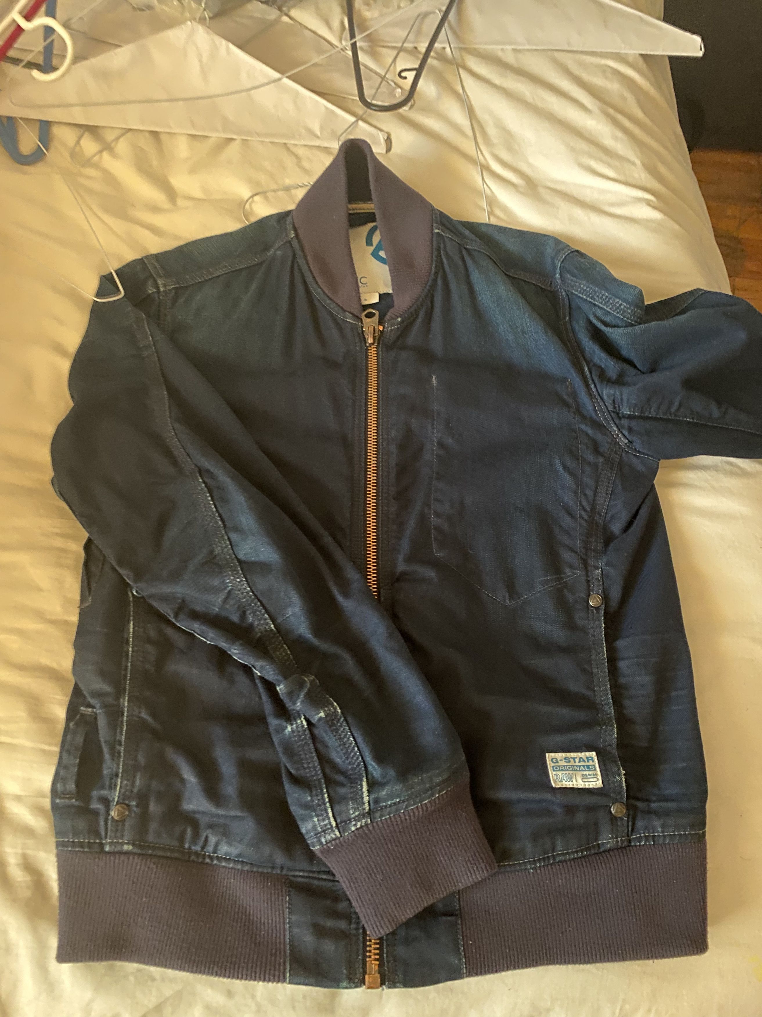 G-Star Organic Raw Denim Copper Bomber