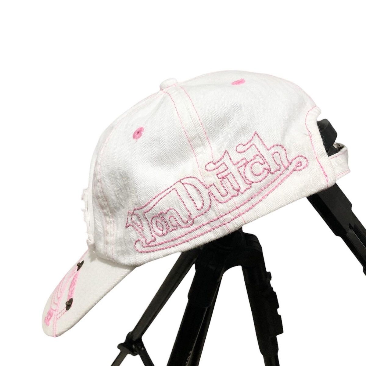 Vintage × Von Dutch Limited edition Von Dutch pink stitch Hats Size ONE SIZE - 3 Thumbnail