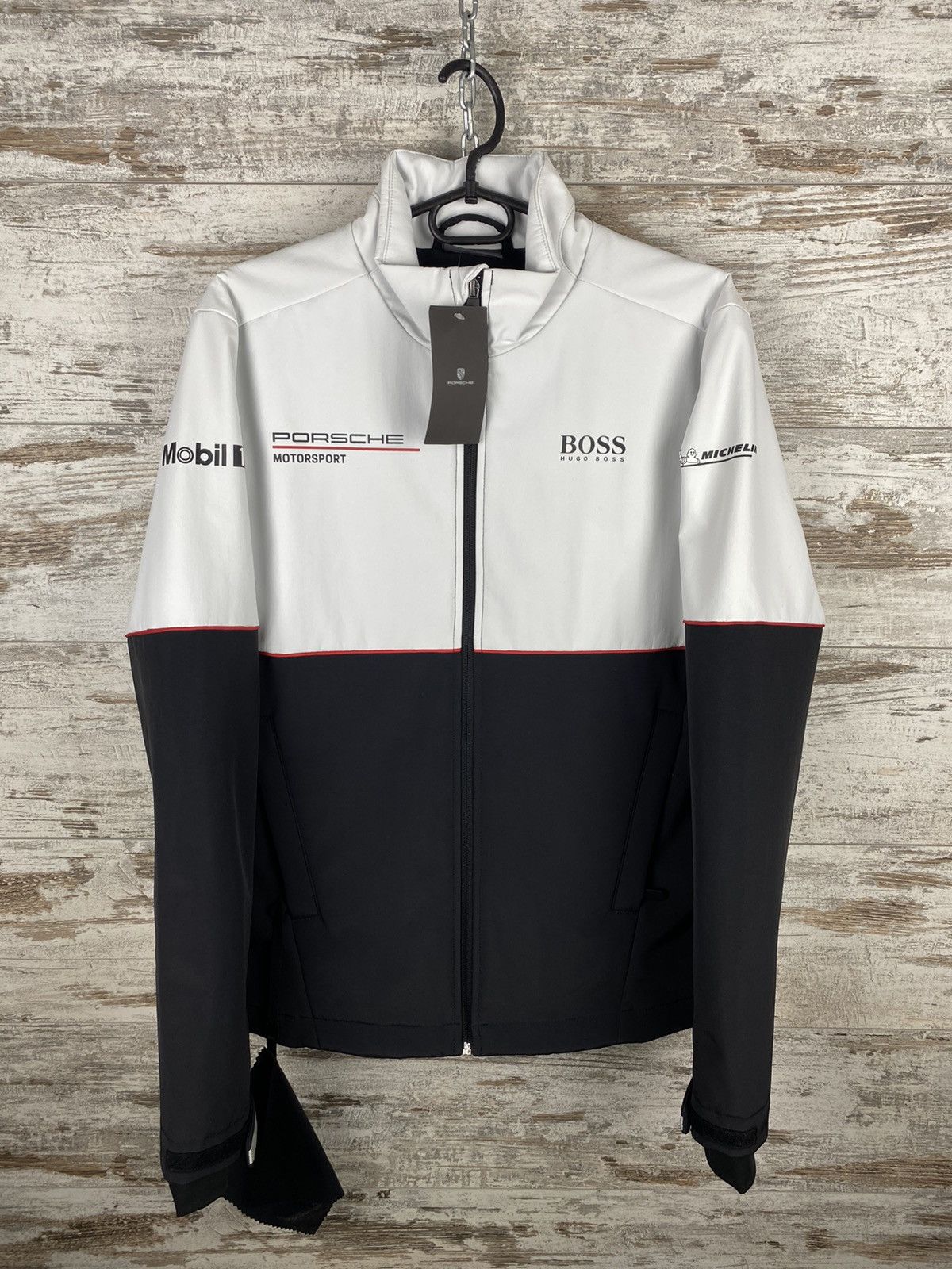 Hugo Boss New Mens Porsche Hugo Boss Softshell Light Jacket motorsport ...