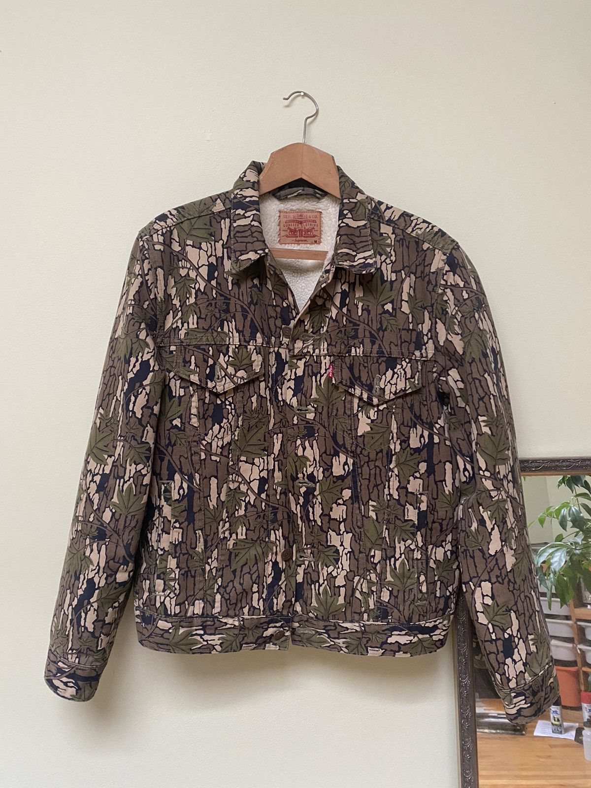 Tree Camo Sherpa Jacket FW13