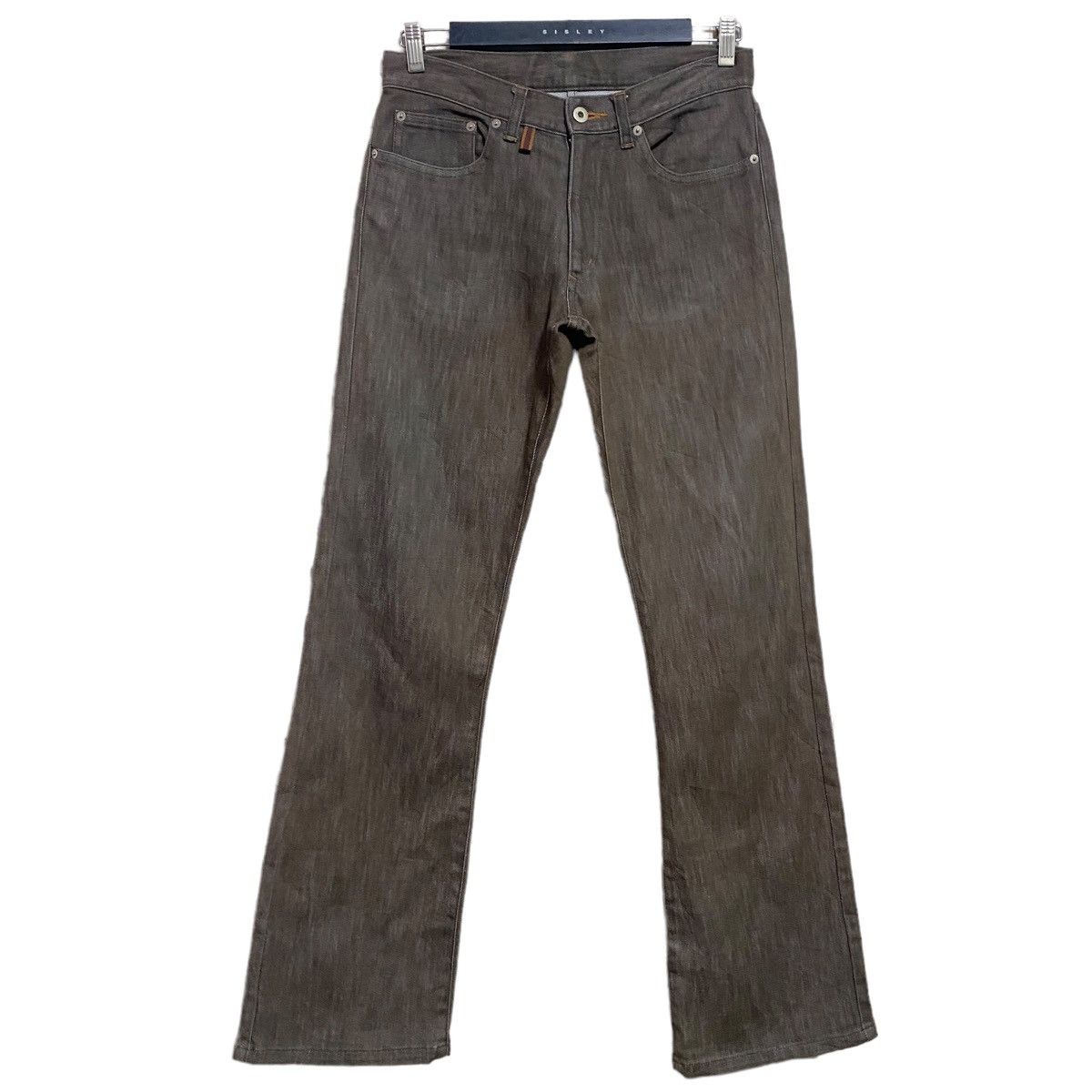 Japanese Brand MEN MELROSE Lightweight Denim Flare Jeans