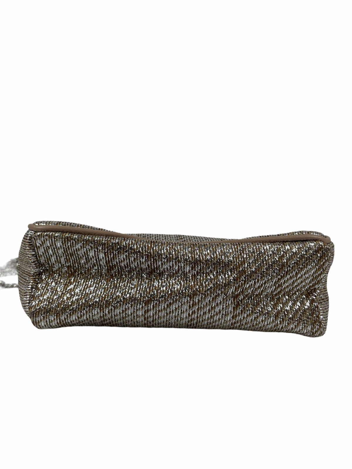 Jimmy Choo Jimmy Choo Glitter Ruby Champagne Crossbody Bag Size ONE SIZE - 11 Thumbnail