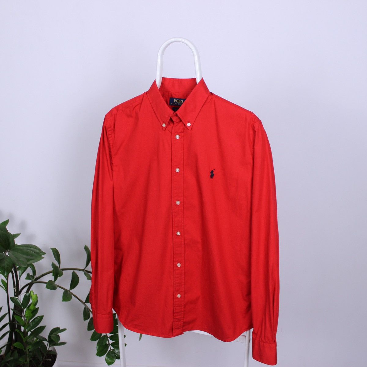 Polo Ralph Lauren Vintage Polo Ralph Lauren Long Sleeve Shirt Size US M / EU 48-50 / 2 - 2 Thumbnail